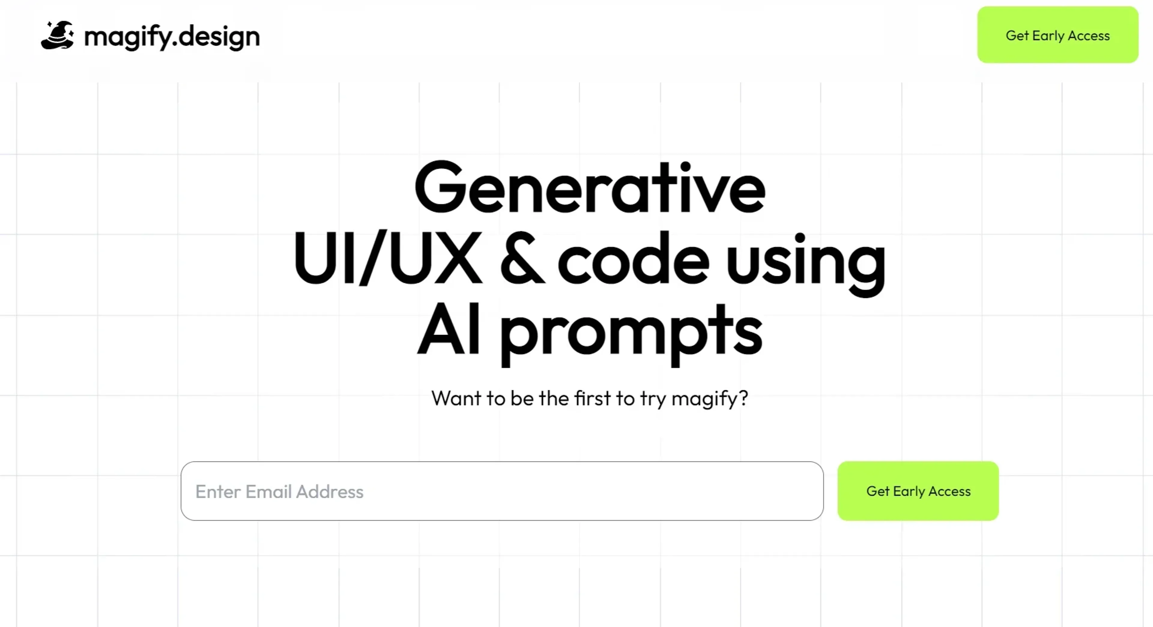Image related to magify.design, an AI tool for generating design concepts and layouts.