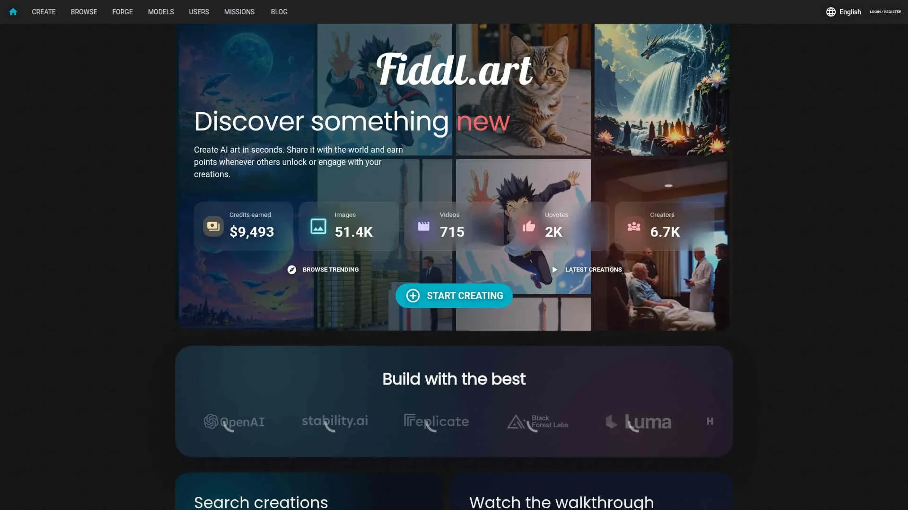 Image related to Fiddl.art, an AI tool for generating images from prompts.