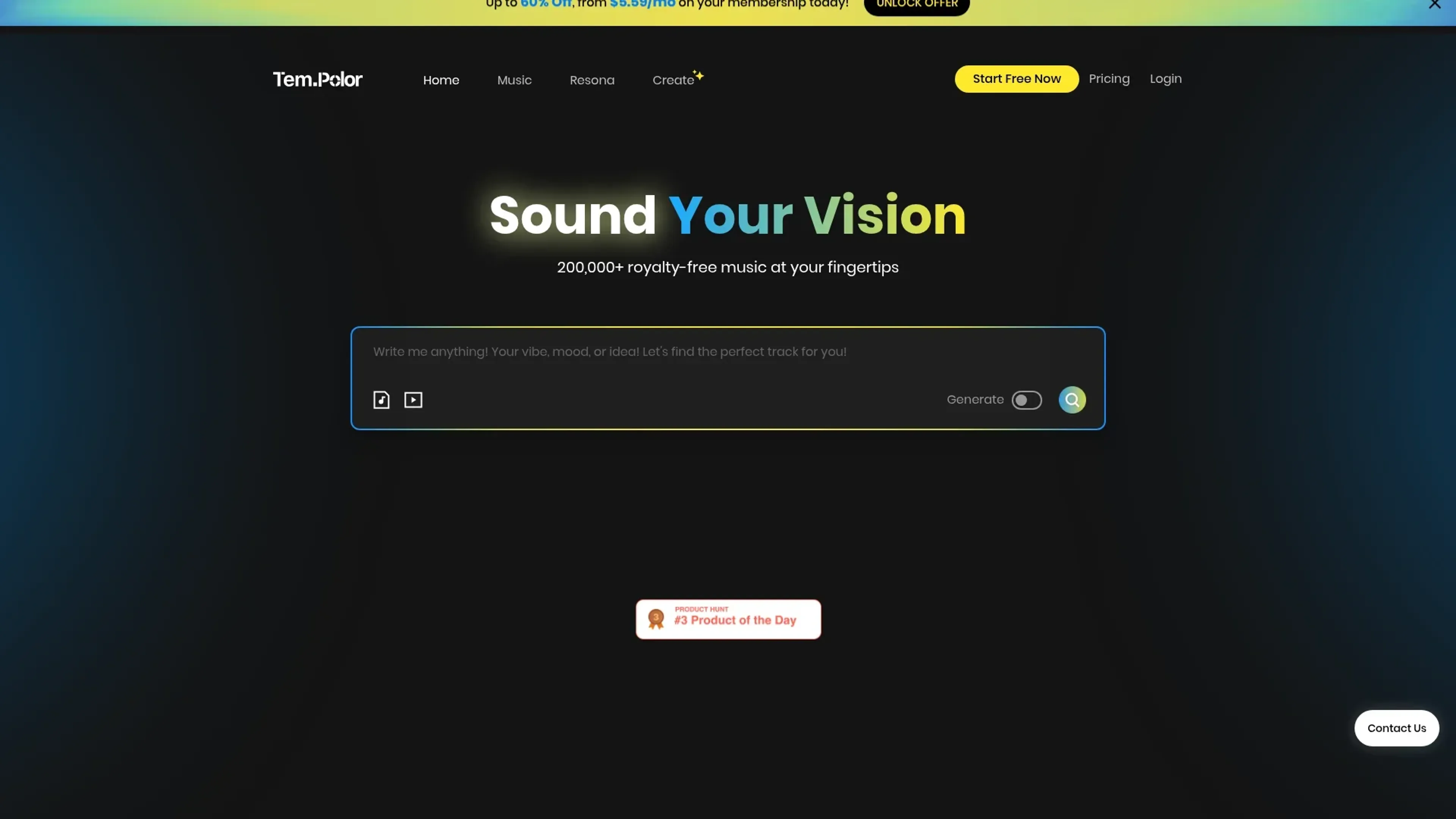 Image related to TemPolor, an AI tool for composing or producing music.