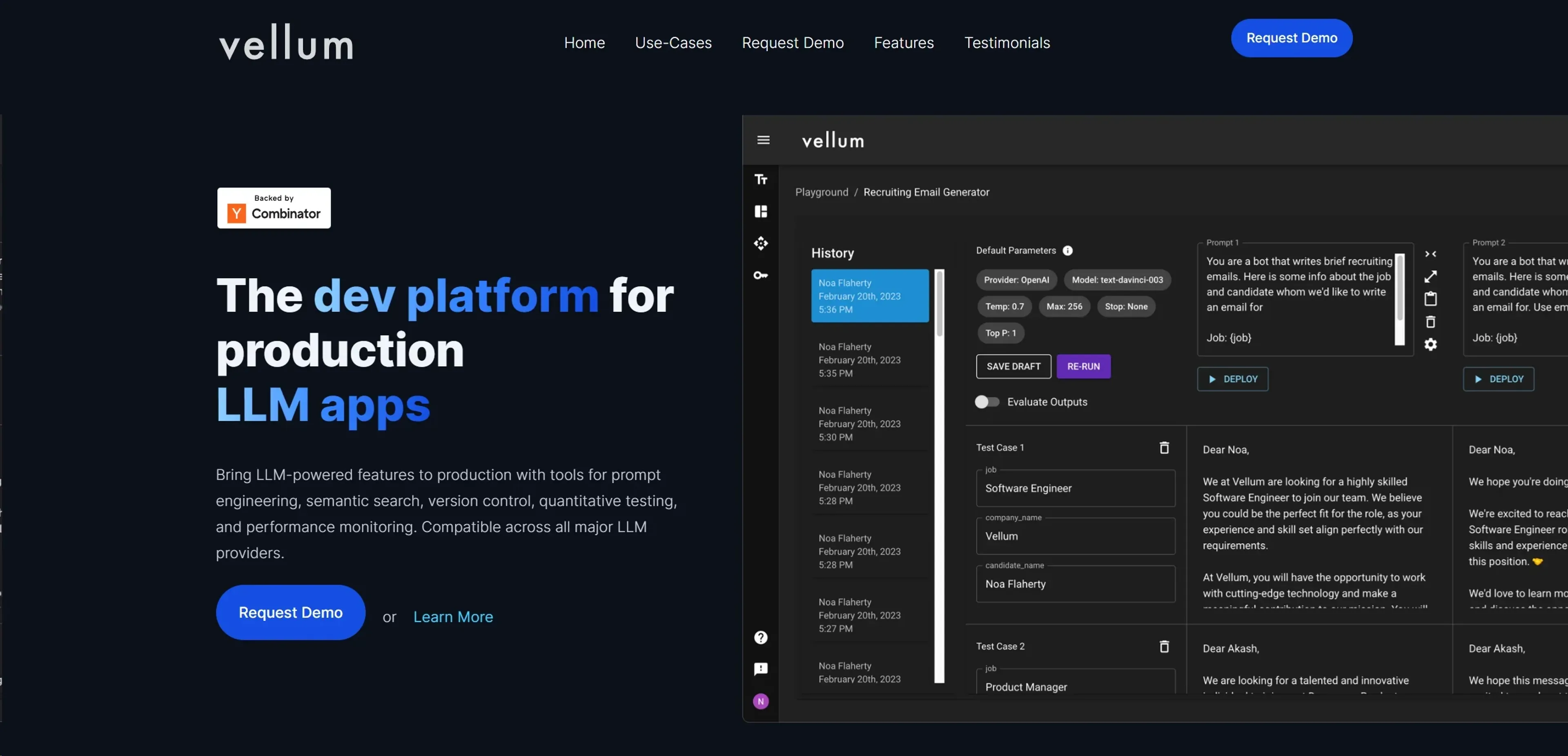 Image related to Vellum, an AI tool for automating workflows and business processes.