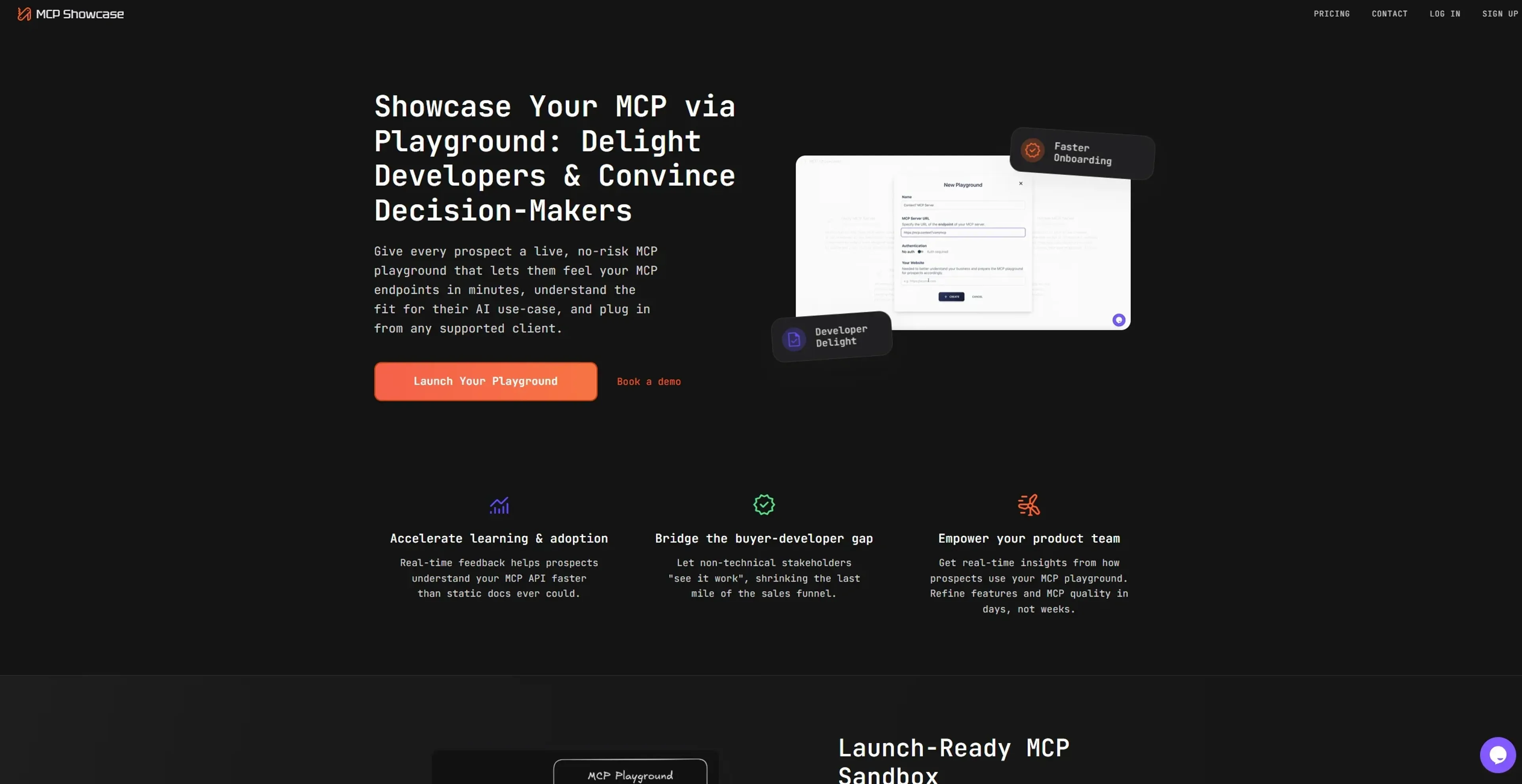 Image related to MCP Showcase, an AI tool for building and deploying autonomous agents.