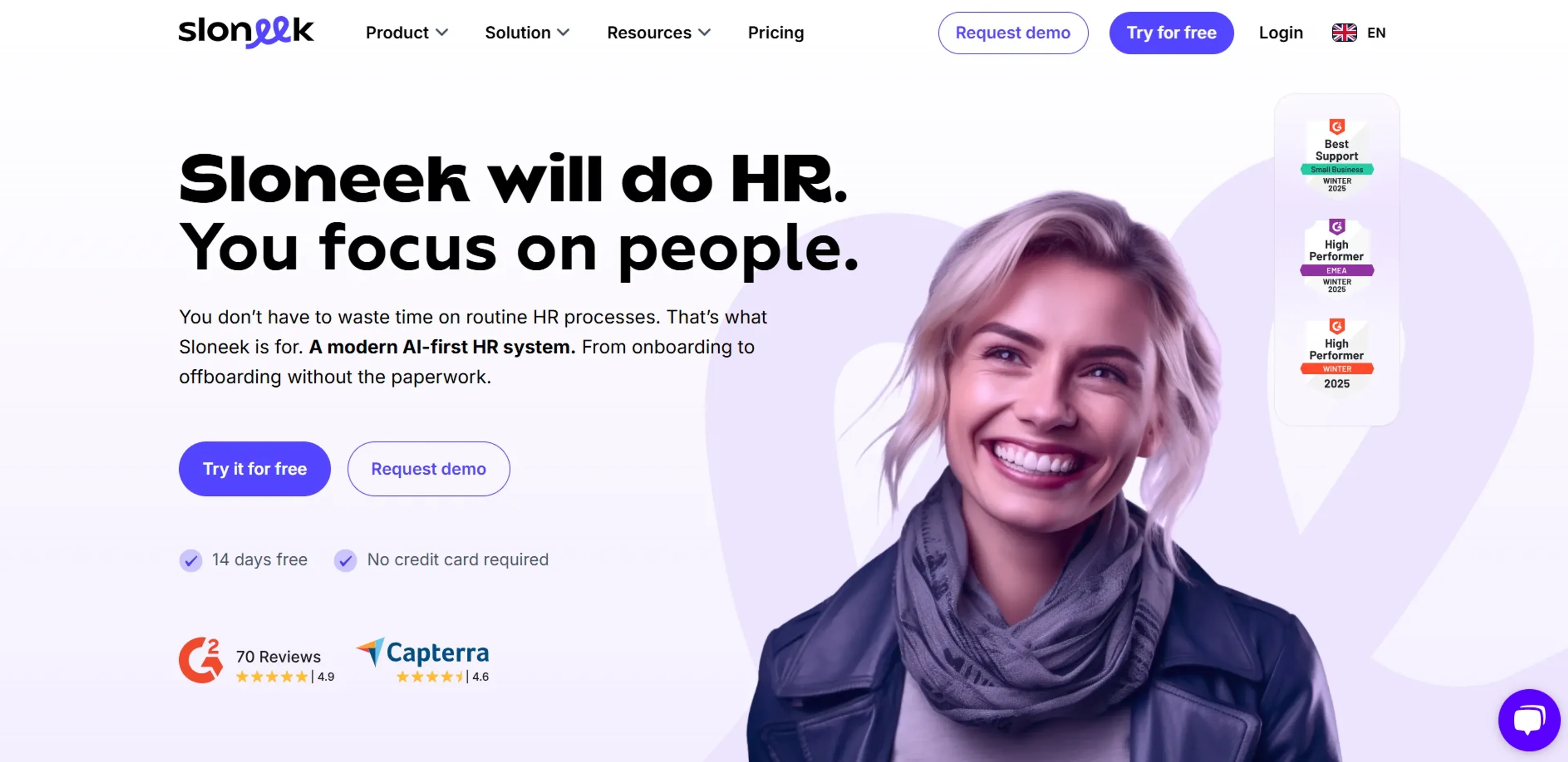 Image related to Sloneek, an AI tool for HR management and recruitment.