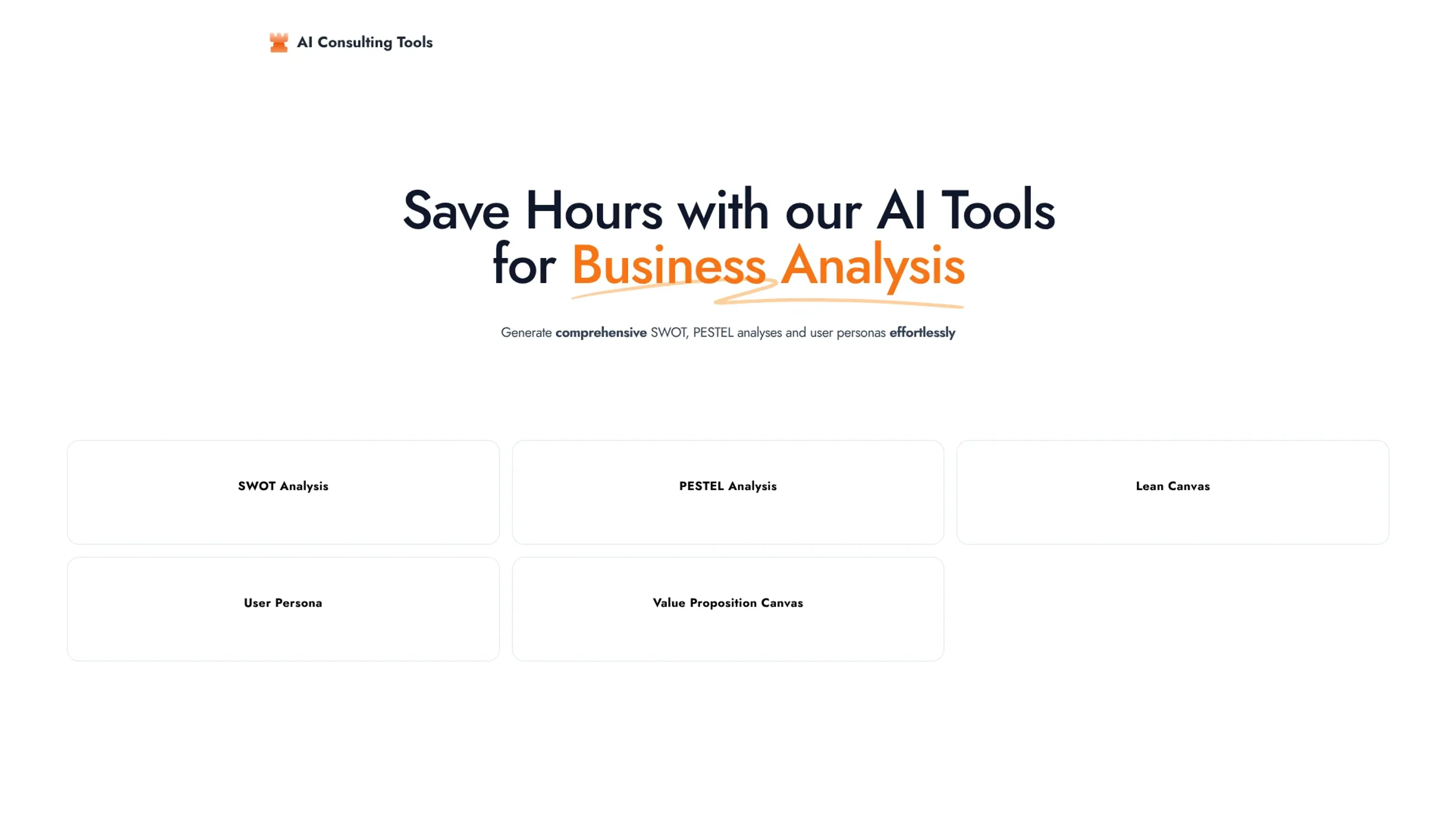 Image related to AI Consulting Tools, an AI tool for assisting with writing and content creation.
