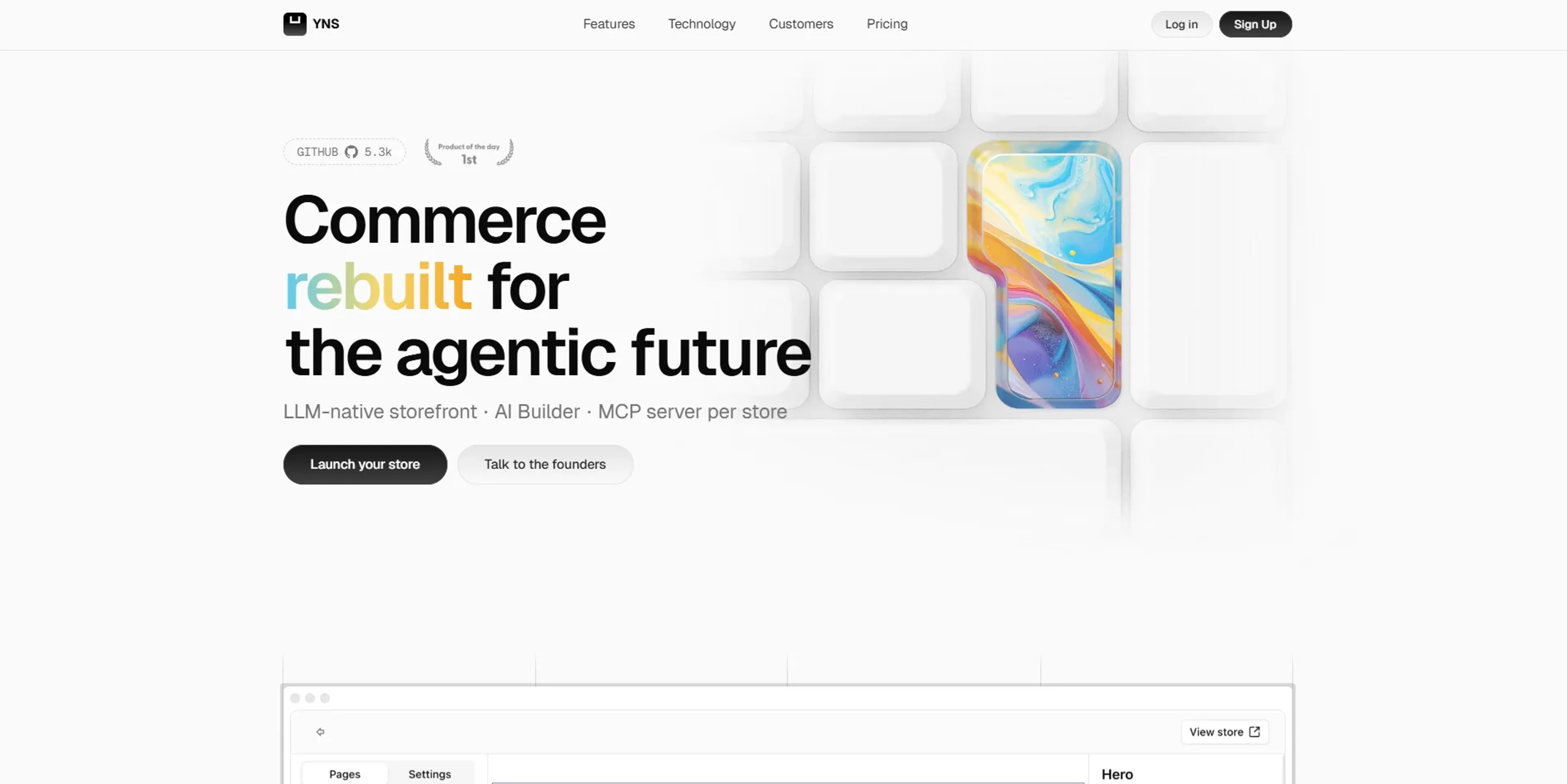 Image related to Your Next Store, an AI tool for enhancing online store management and sales.