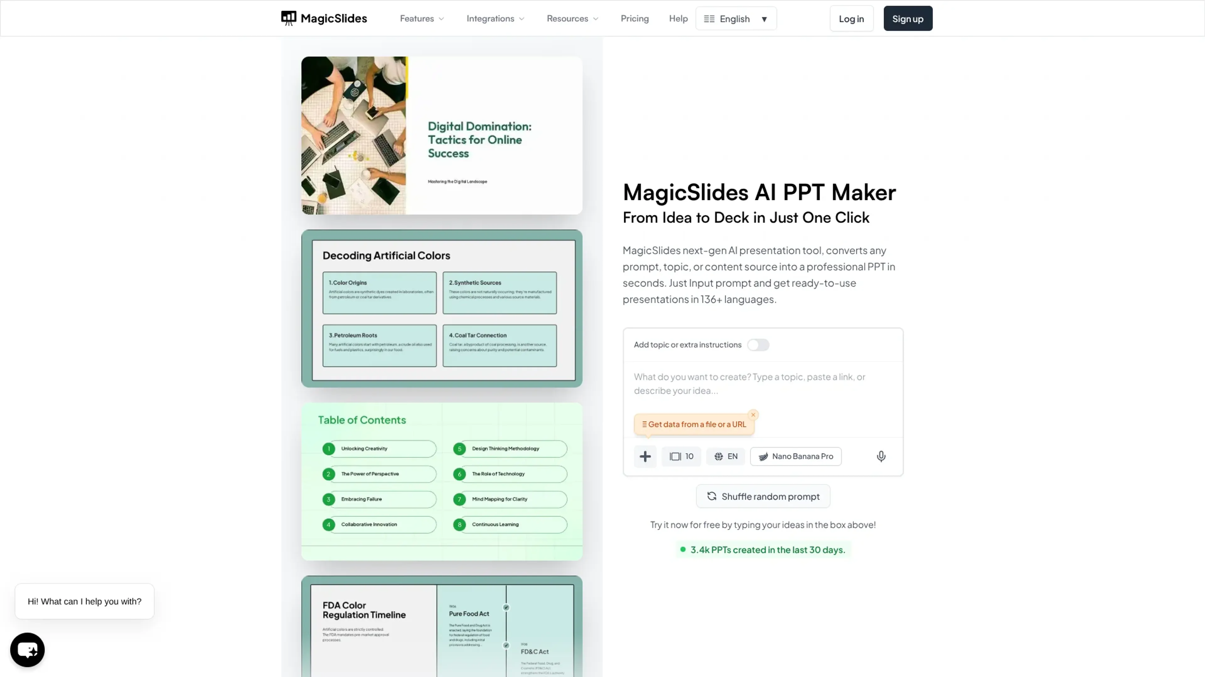 Image related to MagicSlides, an AI tool for creating professional presentations.