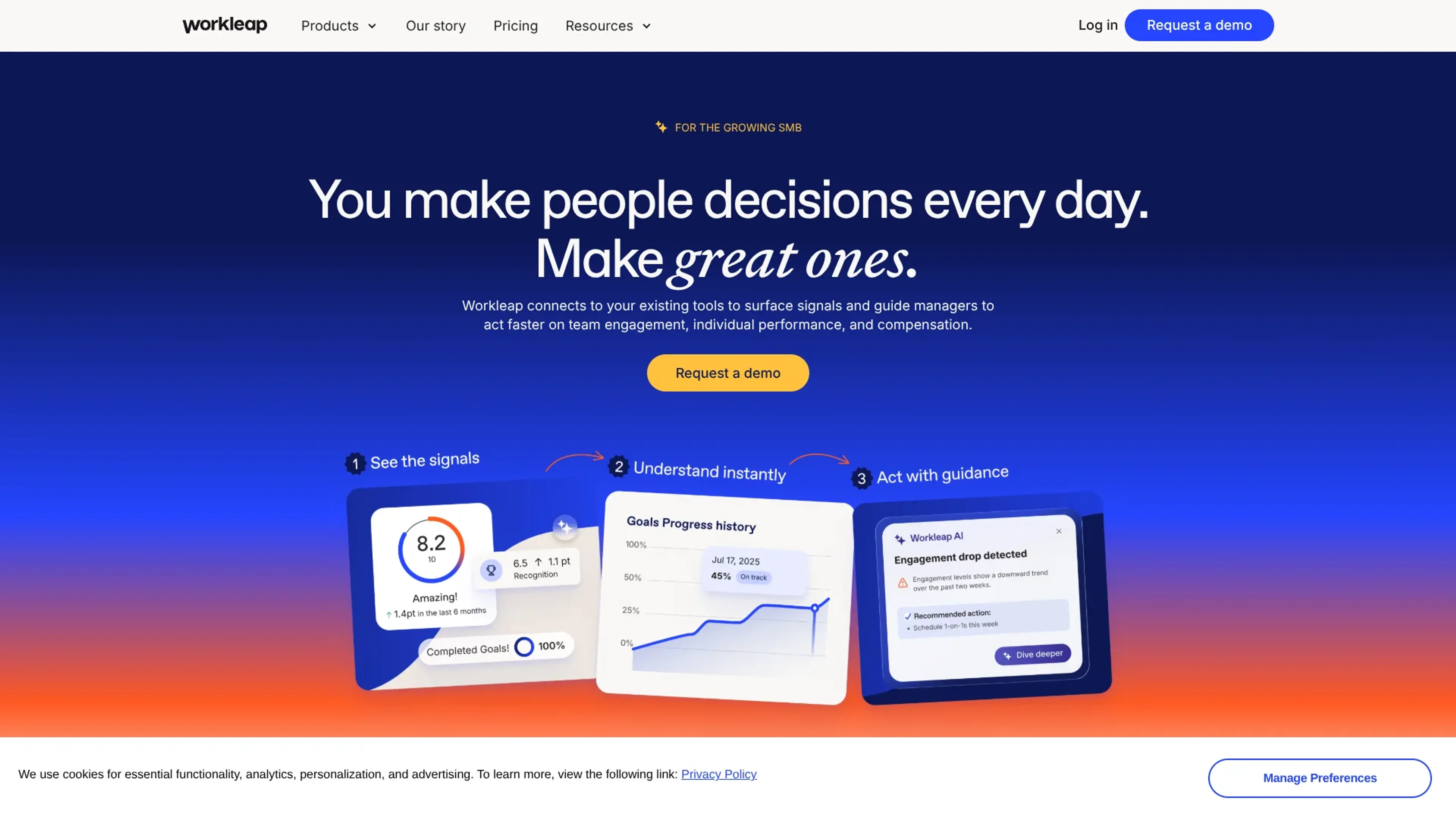 Image related to Workleap, an AI tool for HR management and recruitment.