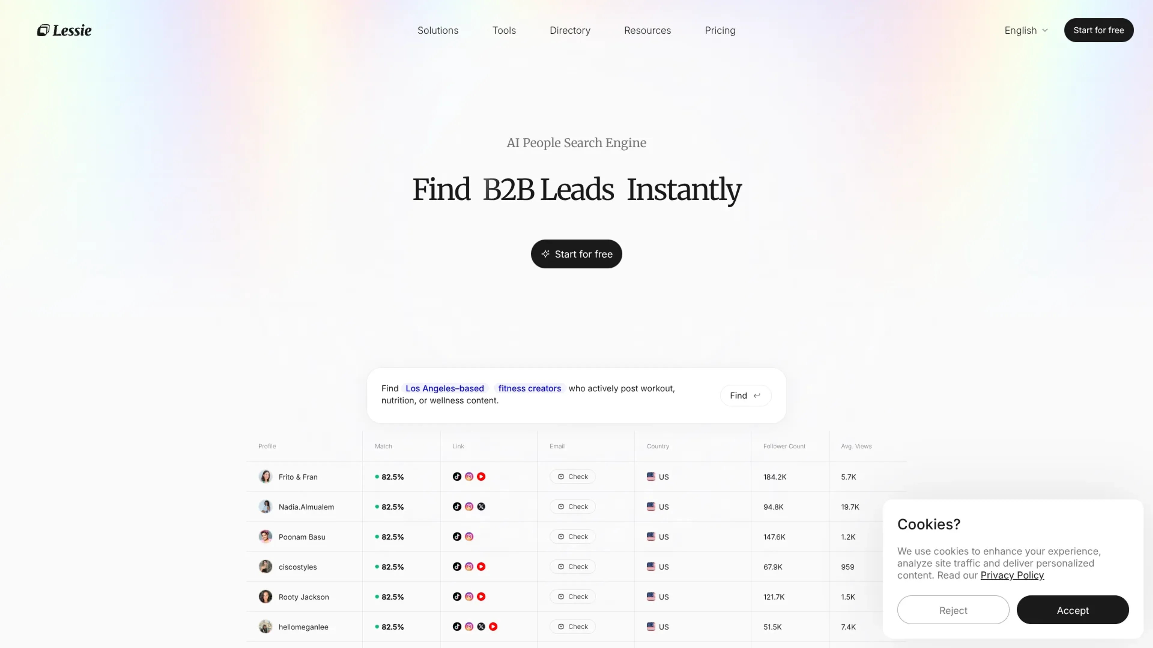 Image related to Lessie AI, an AI-powered search engine for smarter results.