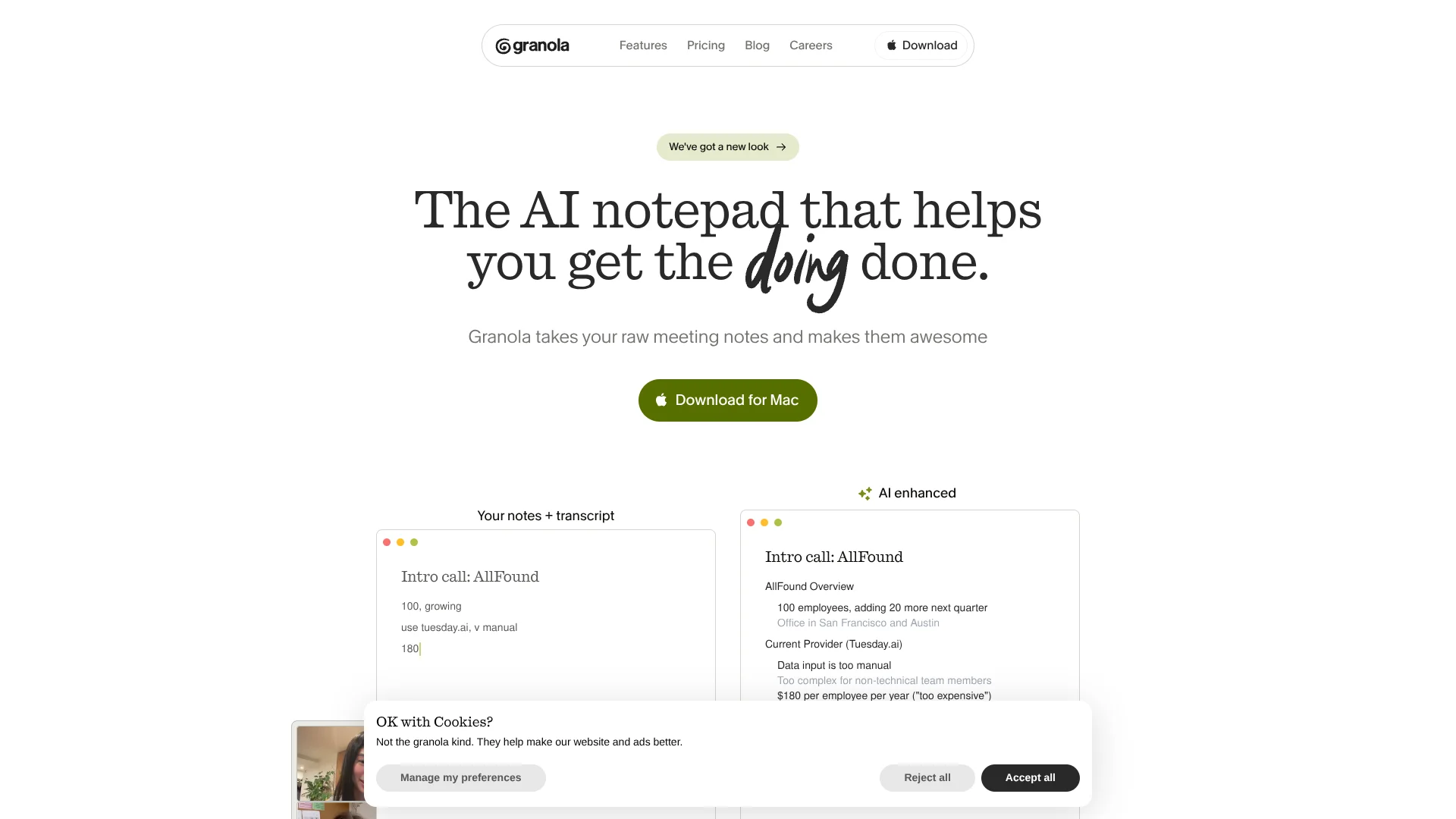 Granola manual_2 screenshot