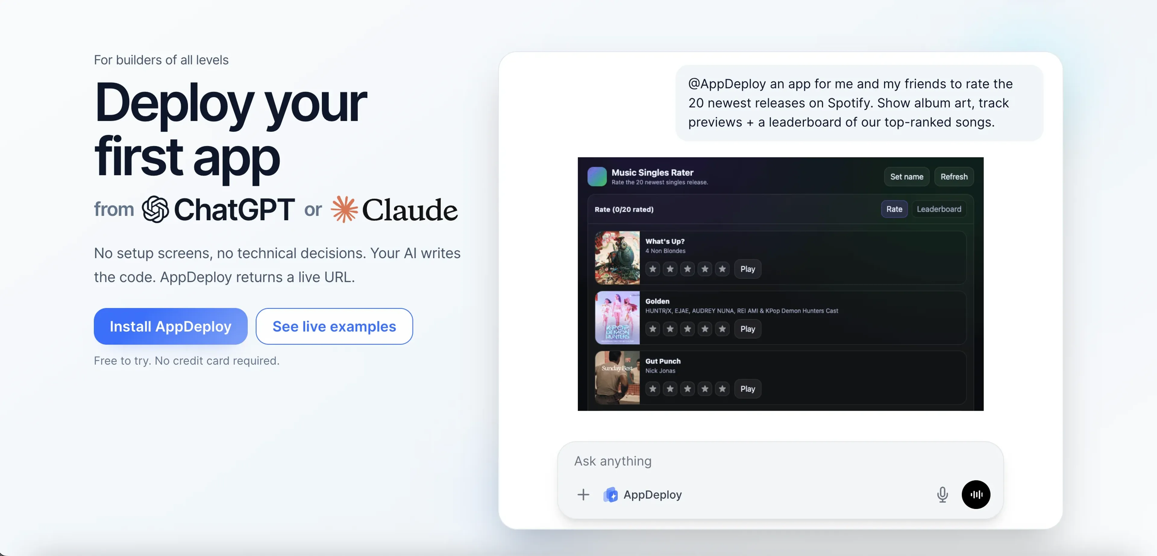 Image related to AppDeploy, an AI tool for helping startups build and grow efficiently.