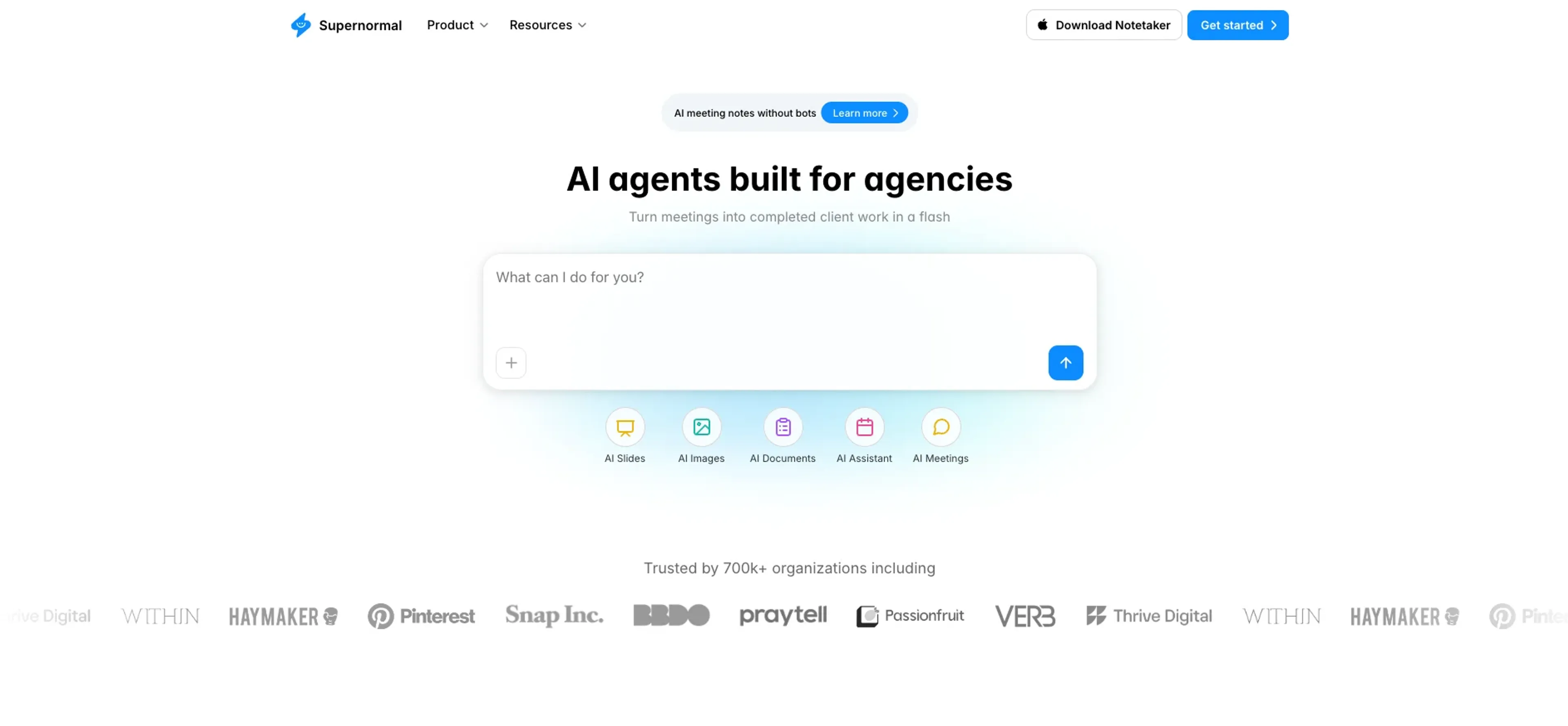 Image related to Supernormal, an AI tool for transcribing audio or video into text.