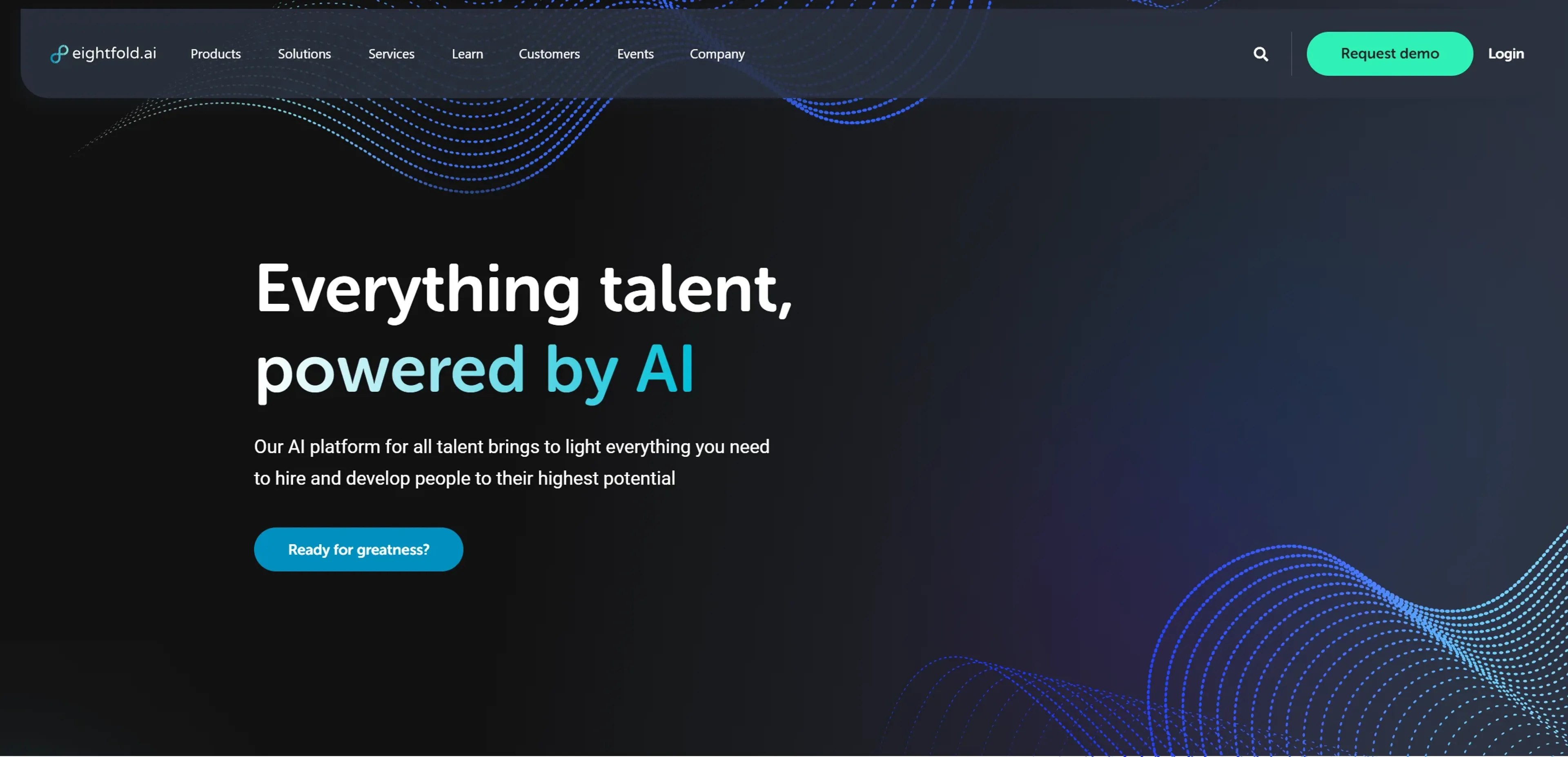 Image related to Eightfold, an AI tool for HR management and recruitment.