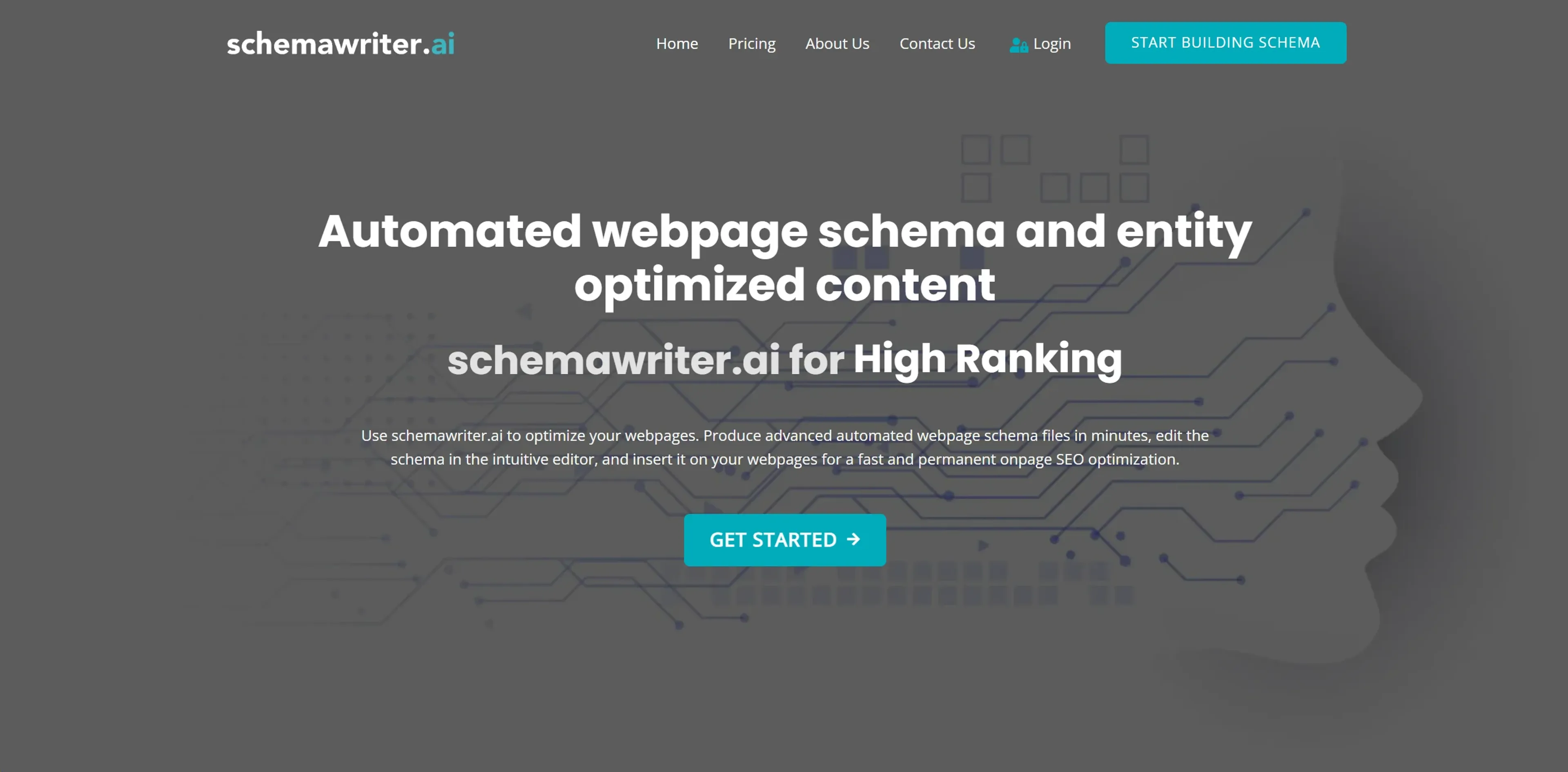 Image related to Schemawriter.ai, an AI tool for improving search engine optimization.