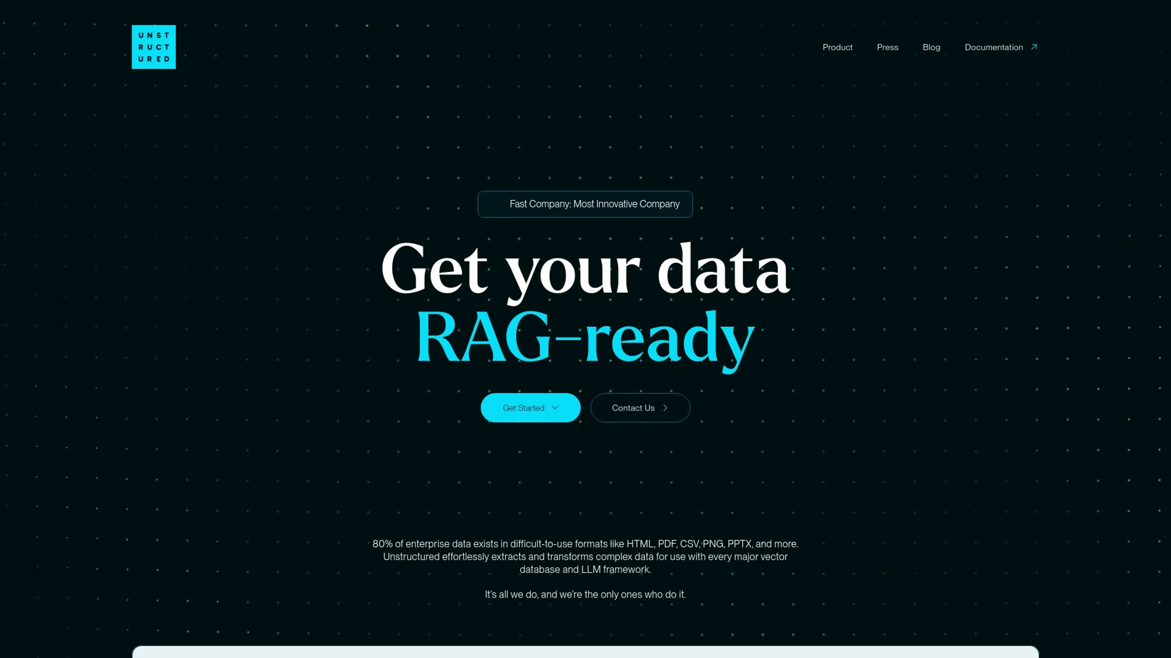 Image related to Unstructured Technologies, an AI tool for conducting and organizing research.