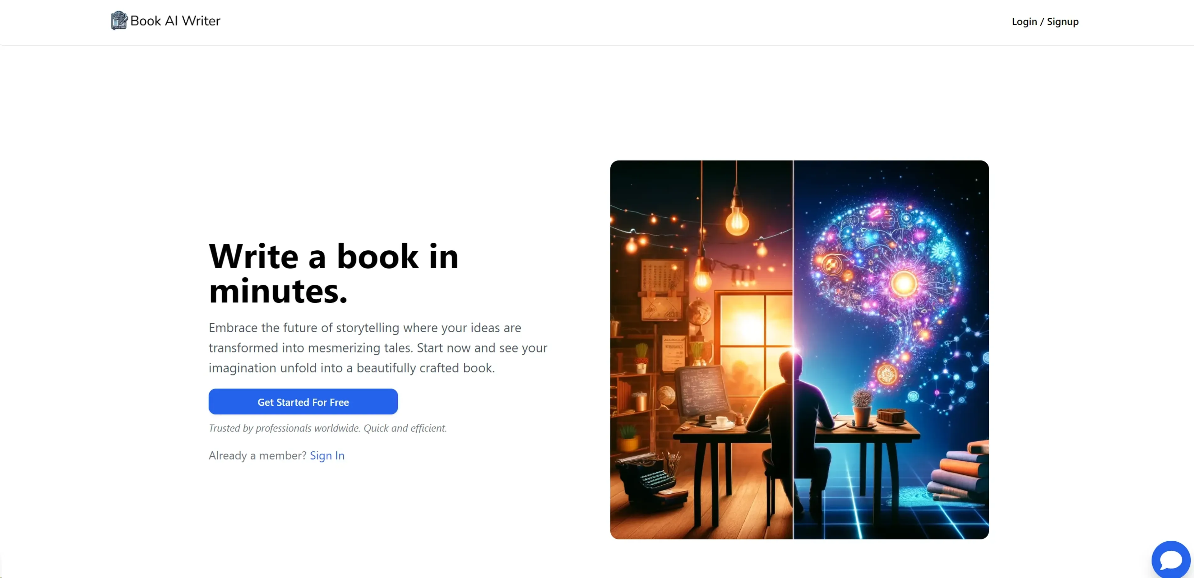 Book AI Writer Featured