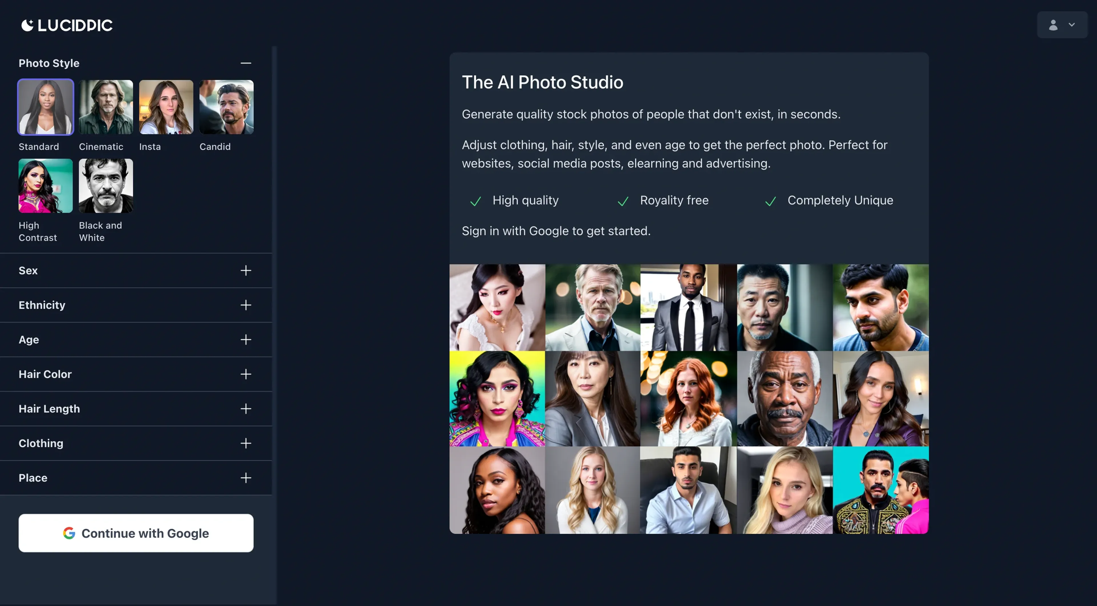 Image related to Lucidpic, an AI tool for generating images from prompts.