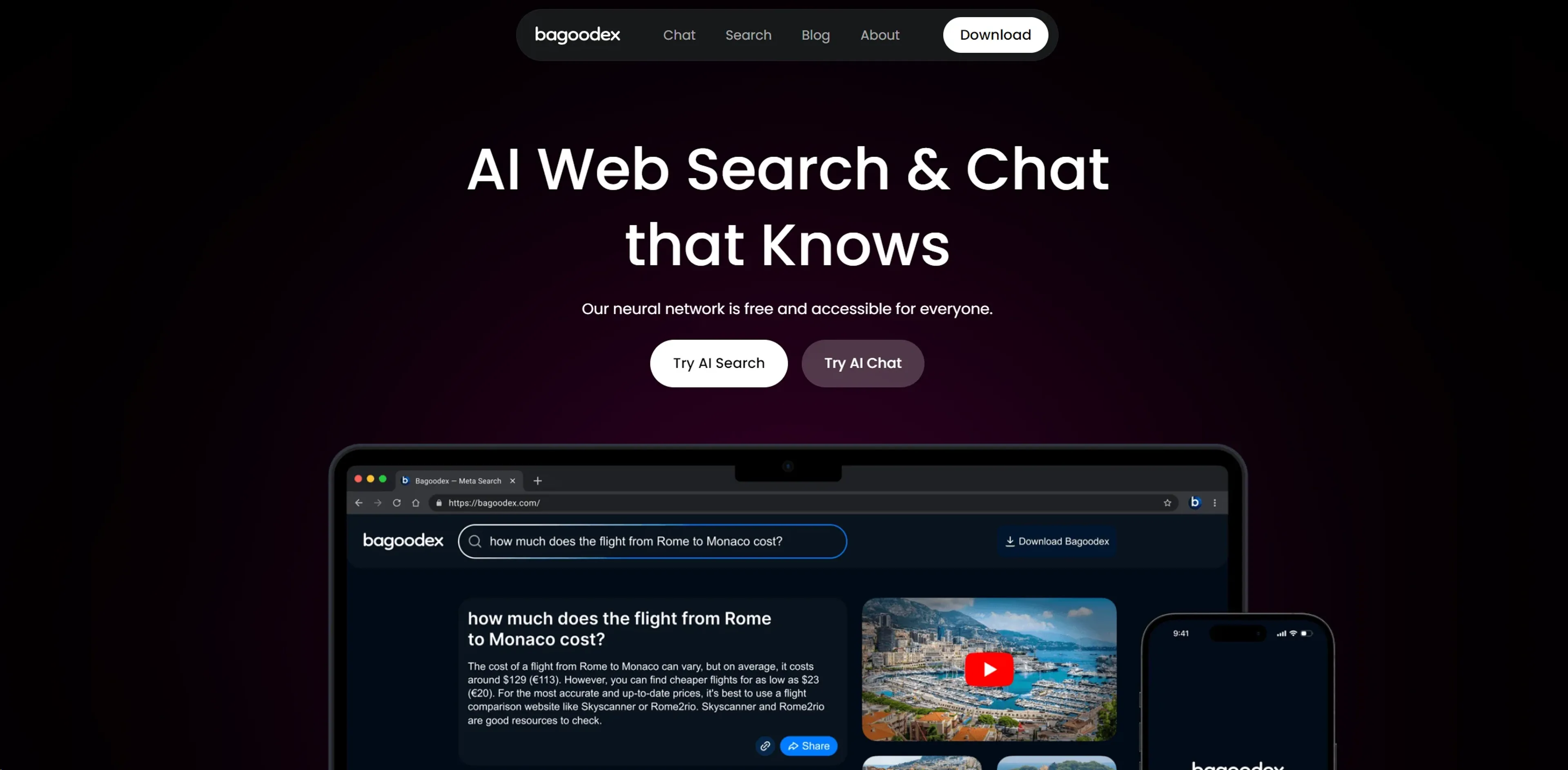 Image related to Bagoodex, an AI-powered search engine for smarter results.