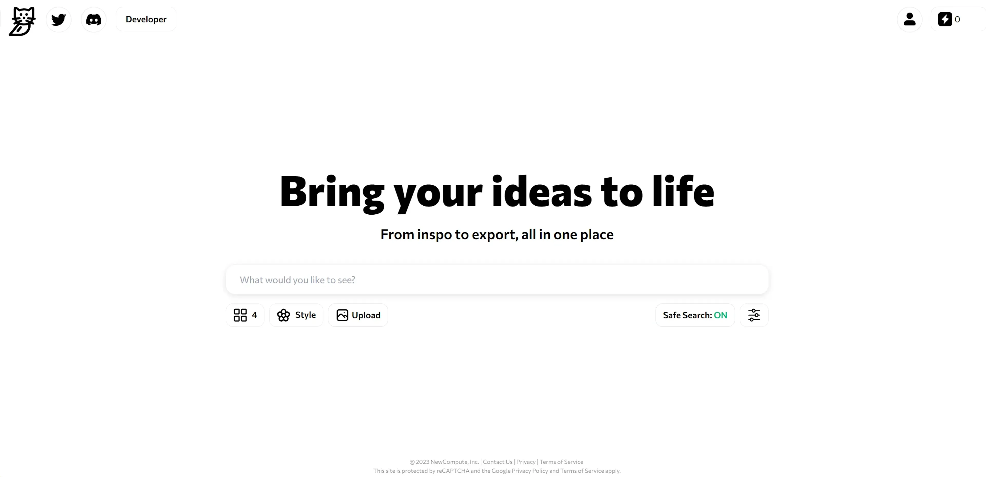 Image related to Catbird, an AI tool for generating images from prompts.