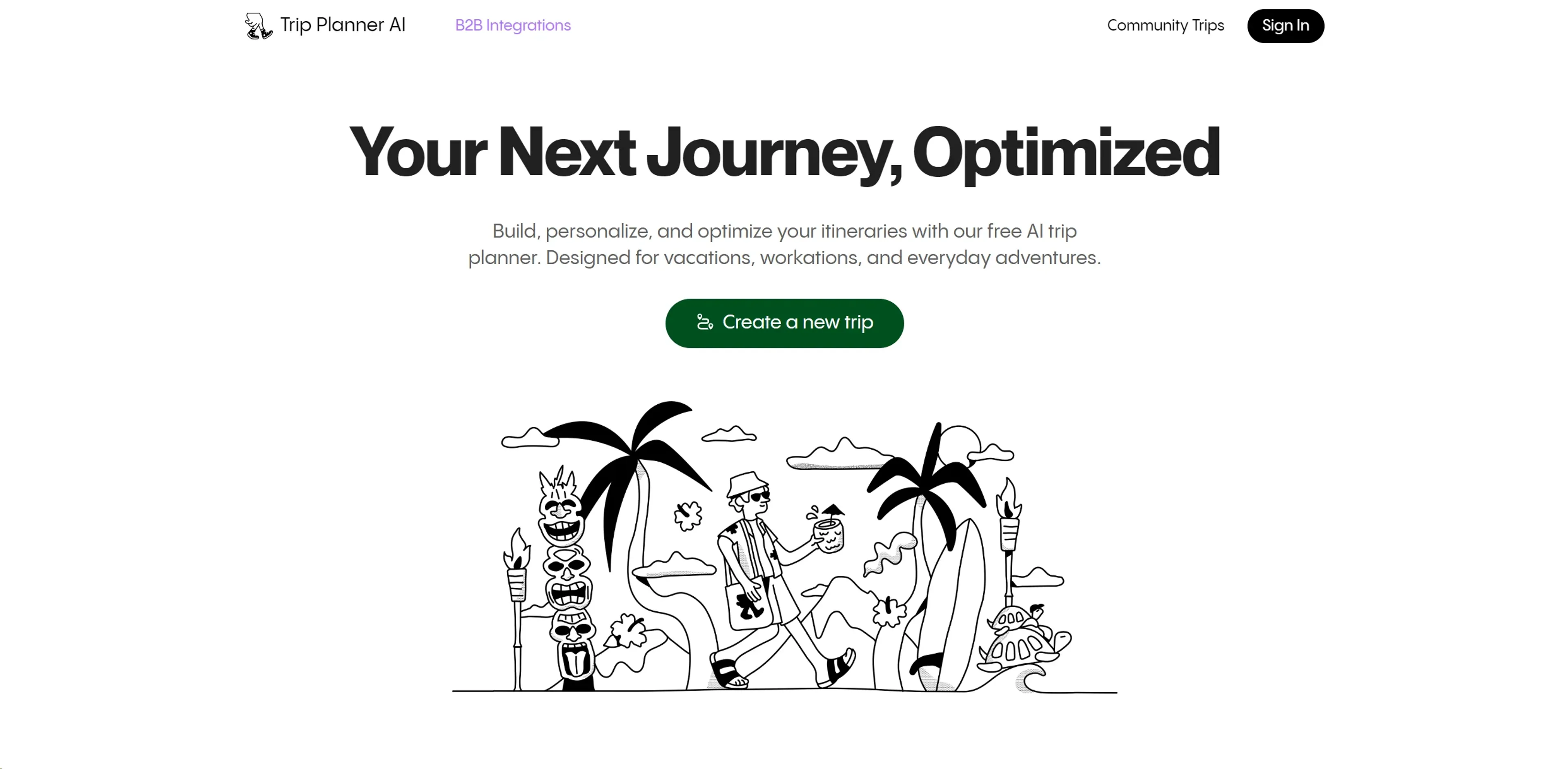 Image related to Tripplanner, an AI tool for planning and optimizing travel experiences.