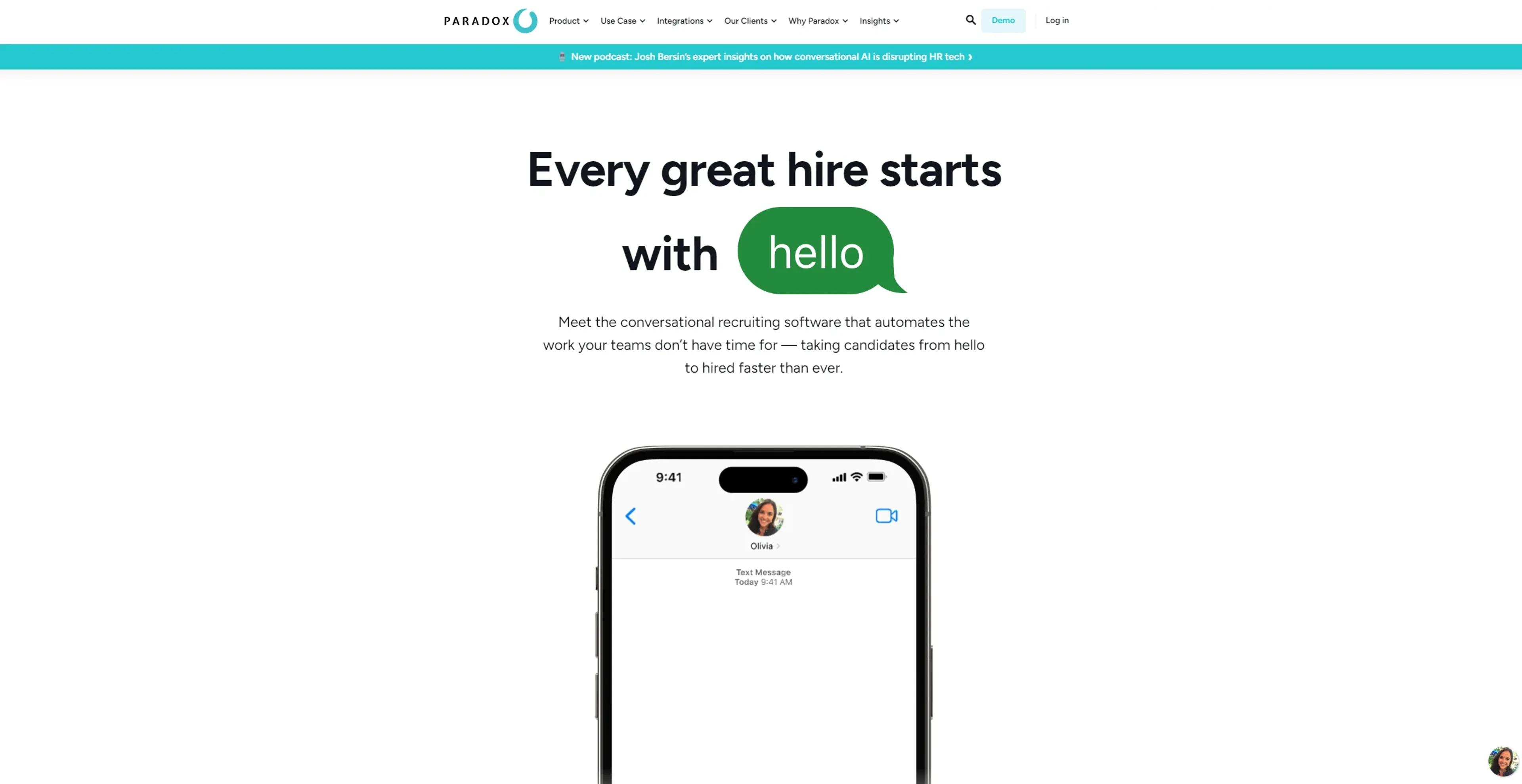 Image related to Paradox, an AI tool for HR management and recruitment.