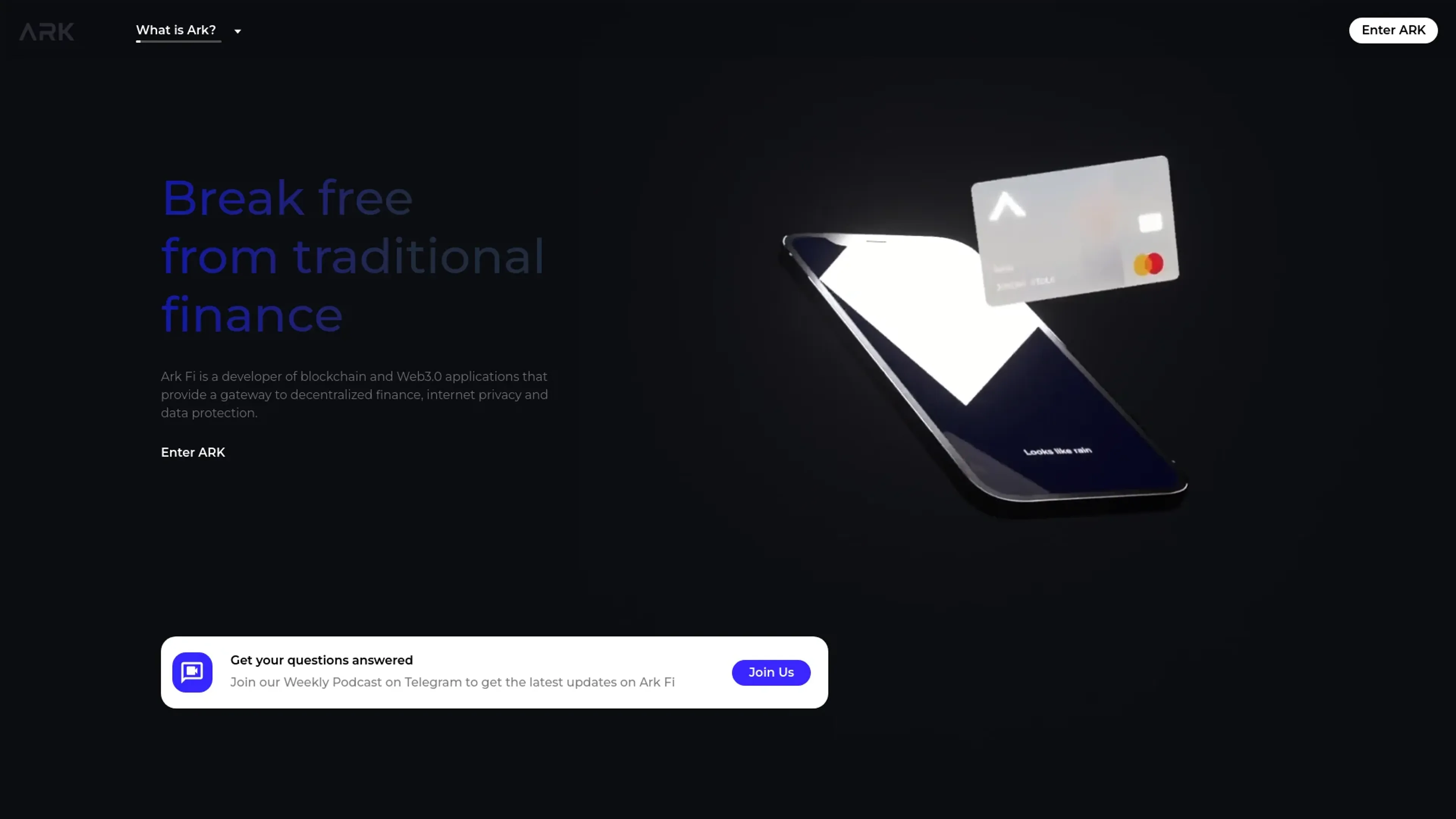 Ark Fi screenshot