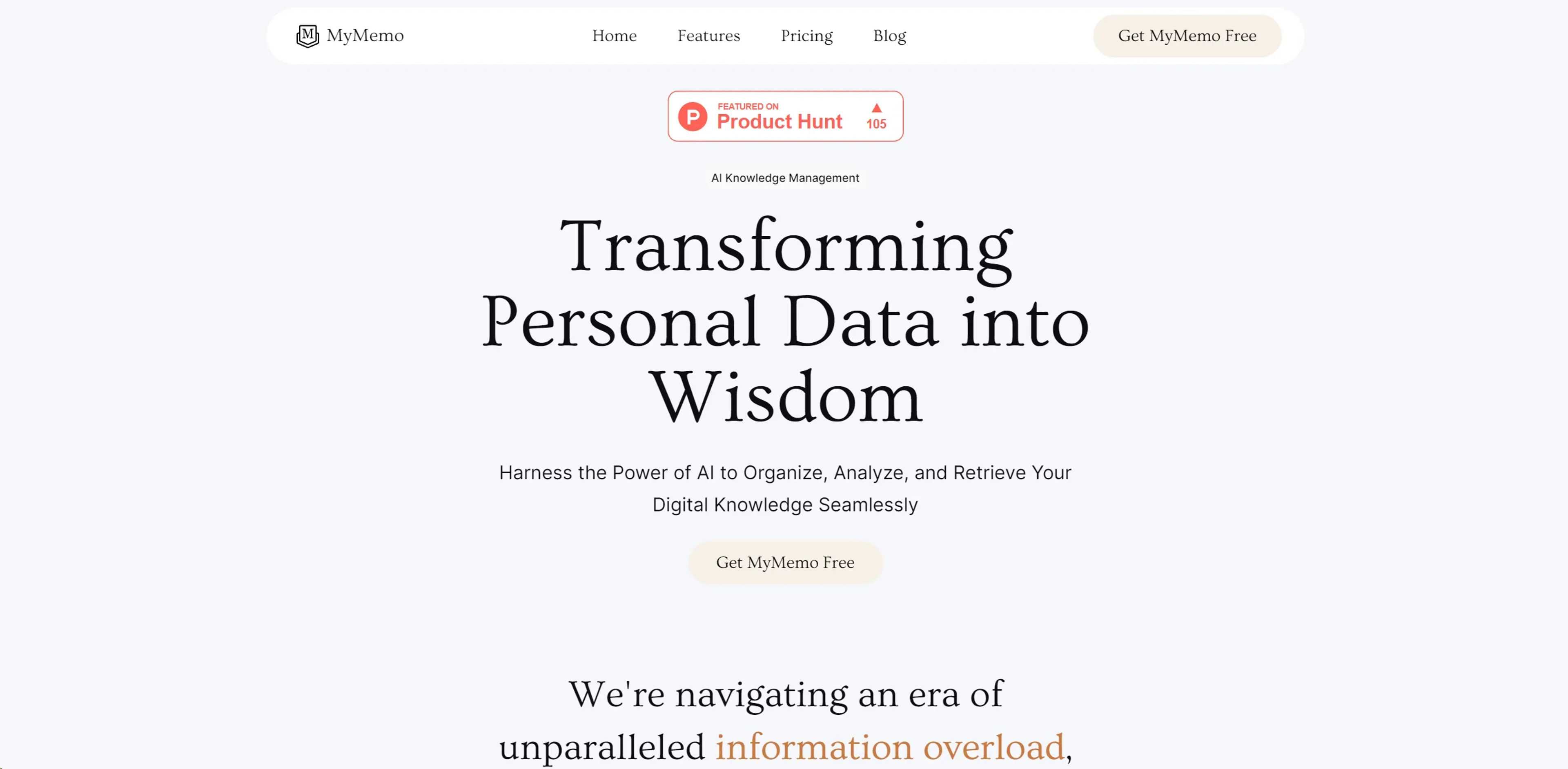 Image related to MyMemo AI, an AI tool that acts as a personal digital assistant.