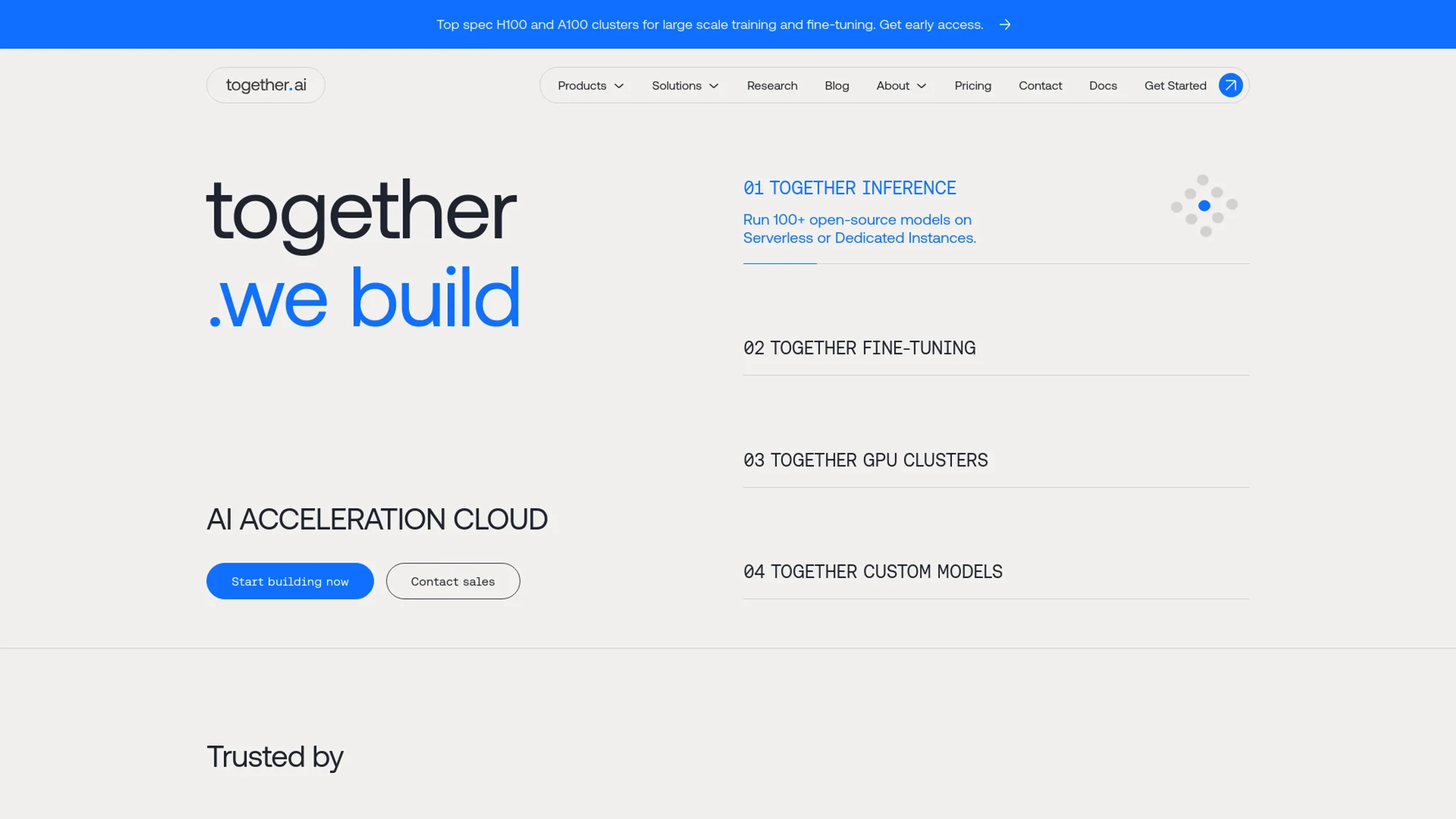 Image related to Together AI, an AI tool for building and deploying autonomous agents.