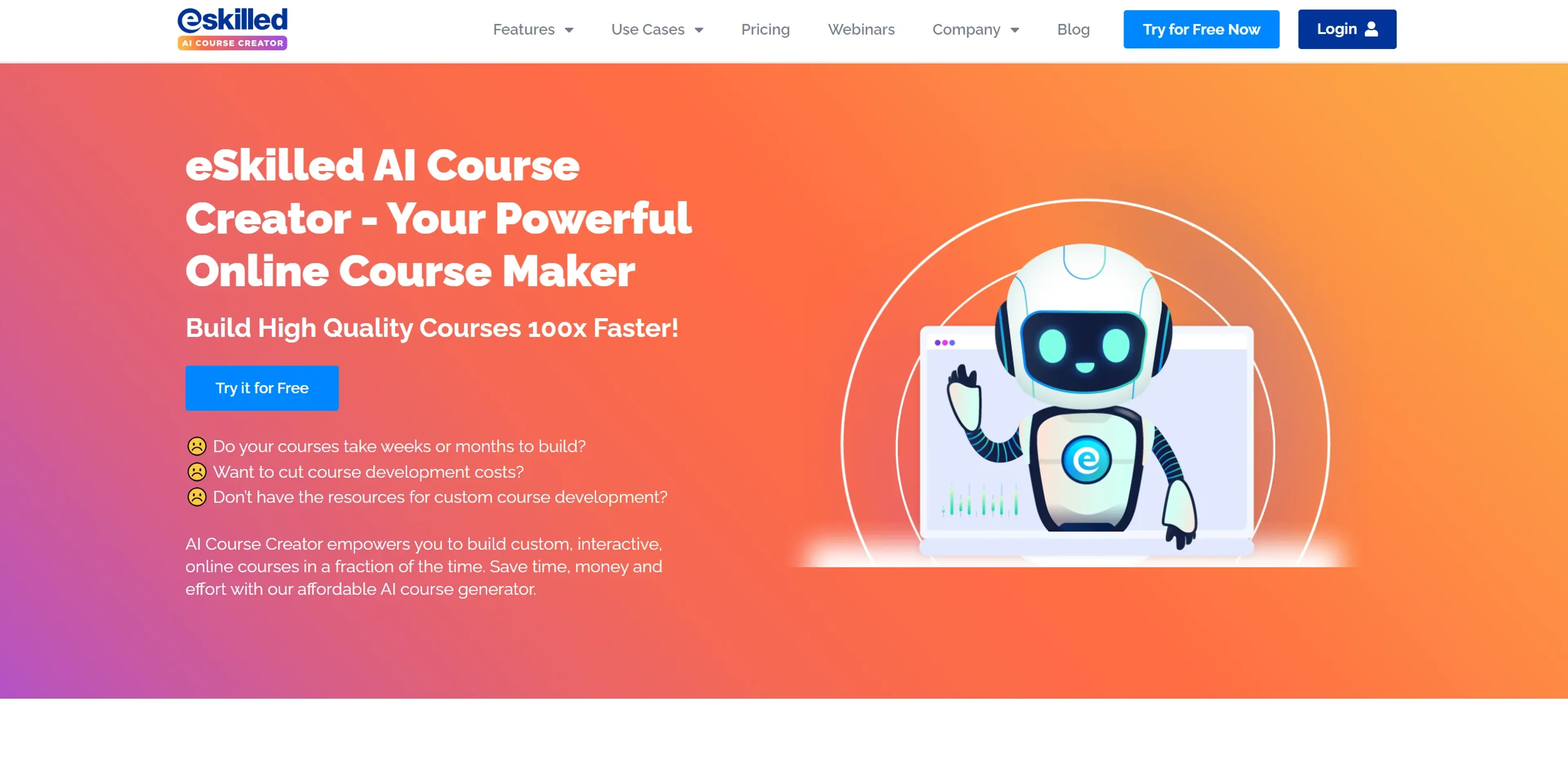 Image related to eSkilled AI Course Creator, an AI tool for learning and teaching support.