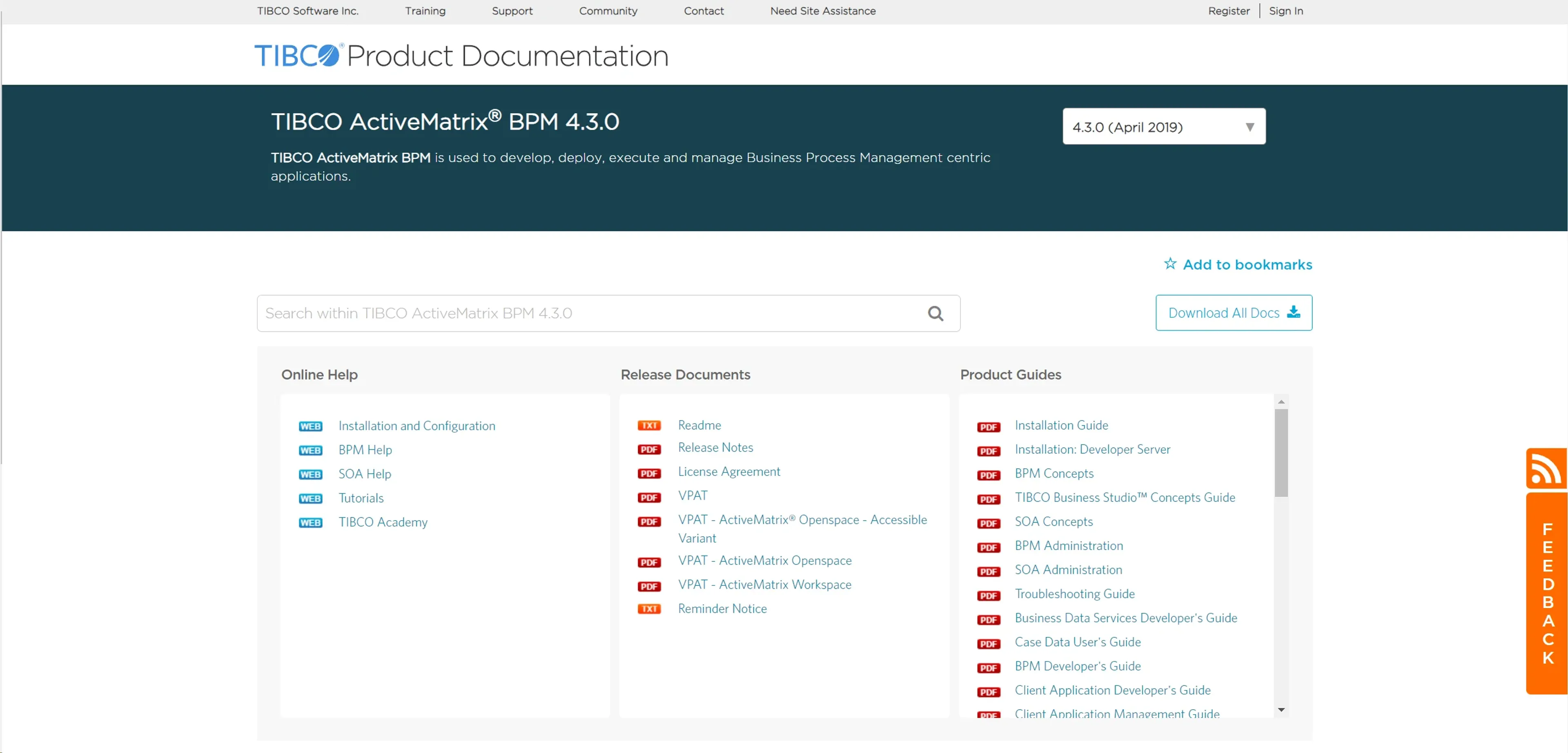 Image related to TIBCO ActiveMatrix BPM, an AI tool for automating workflows and business processes.