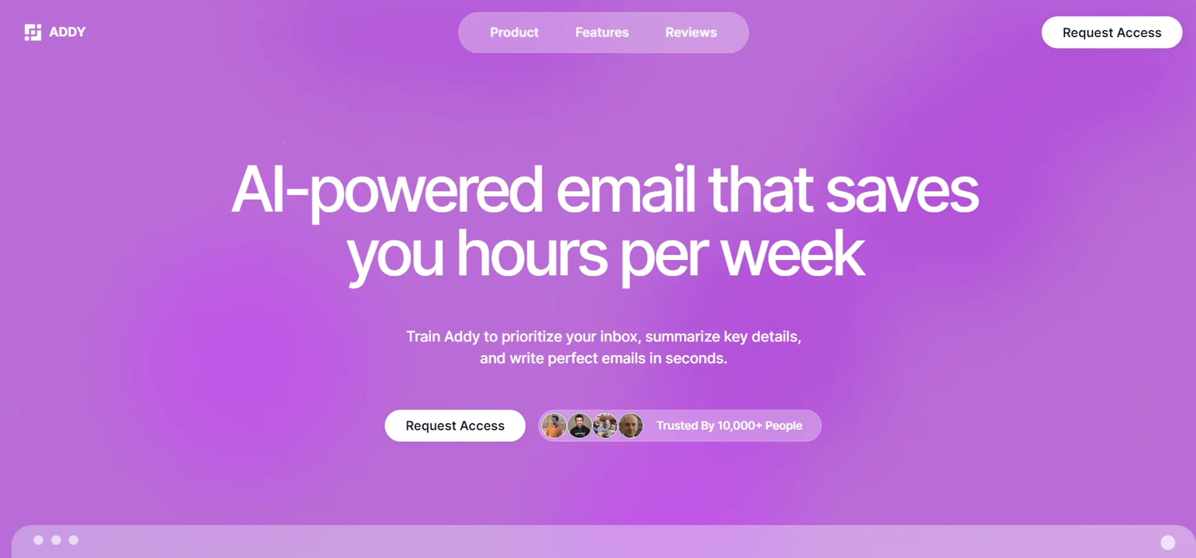 Image related to Addy AI, an AI tool for managing and writing emails efficiently.