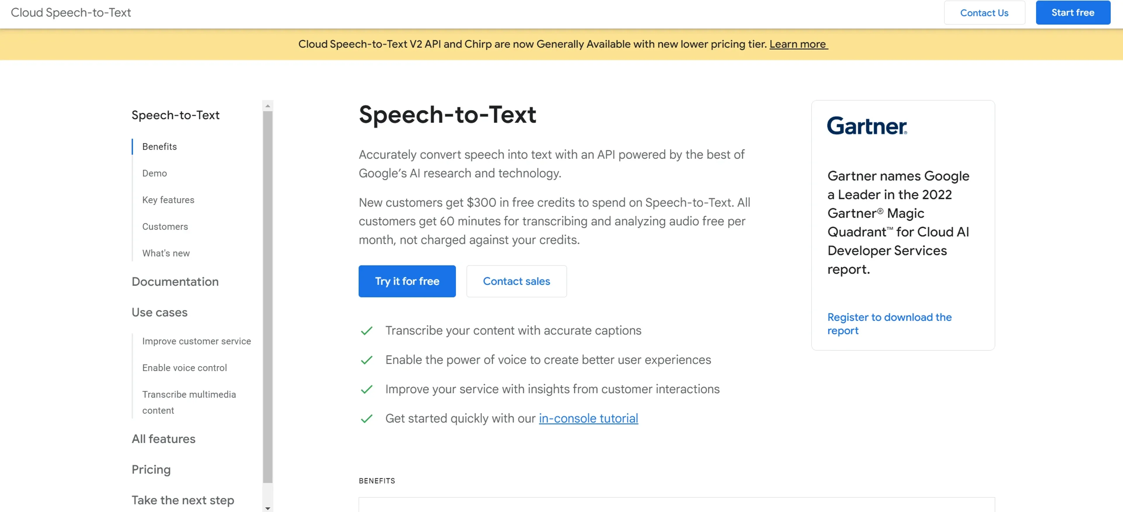 Image related to Google Cloud Speech to Text, an AI tool for transcribing audio or video into text.