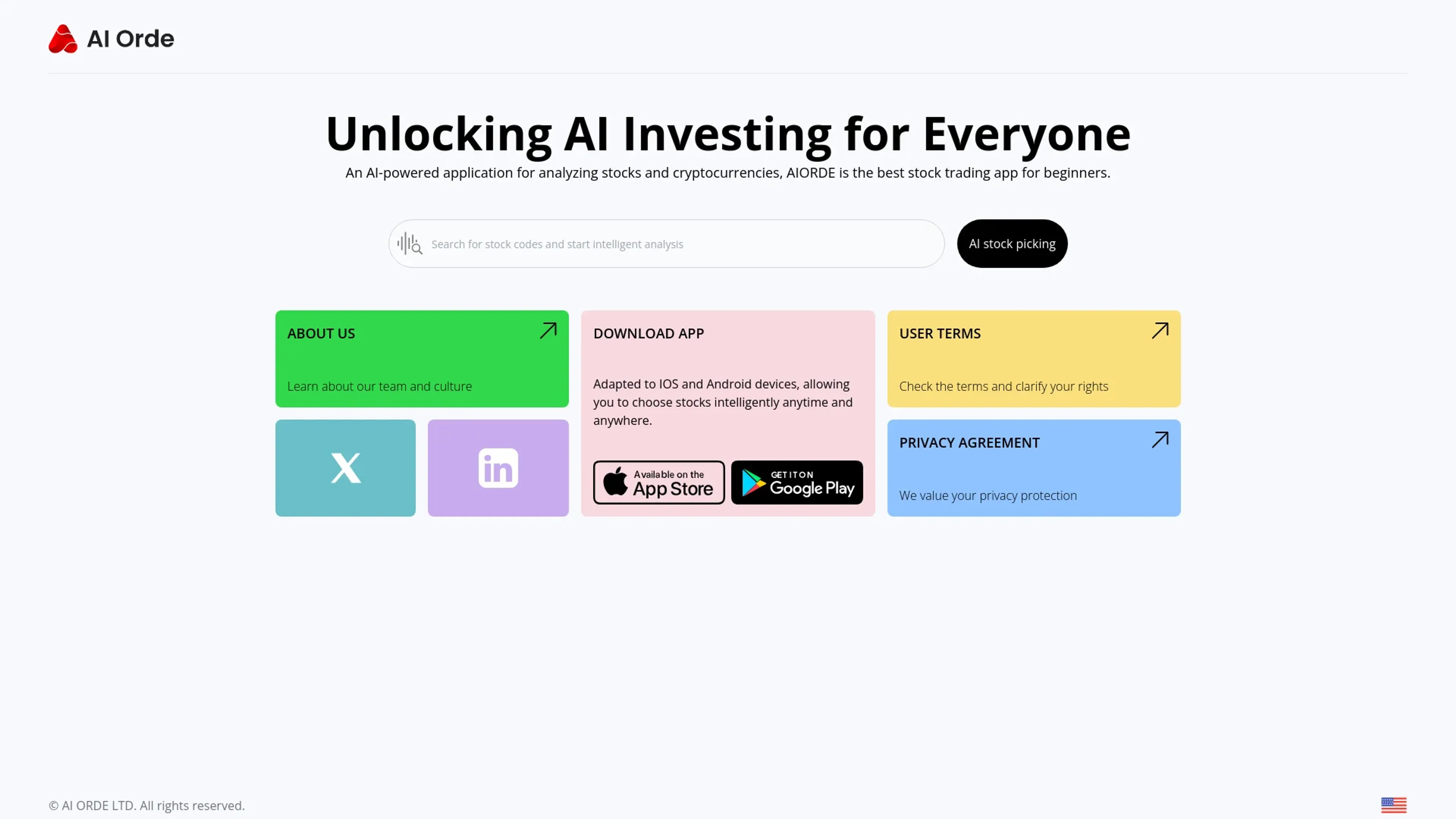 Image related to Aiorde, an AI tool for analyzing and trading stocks.