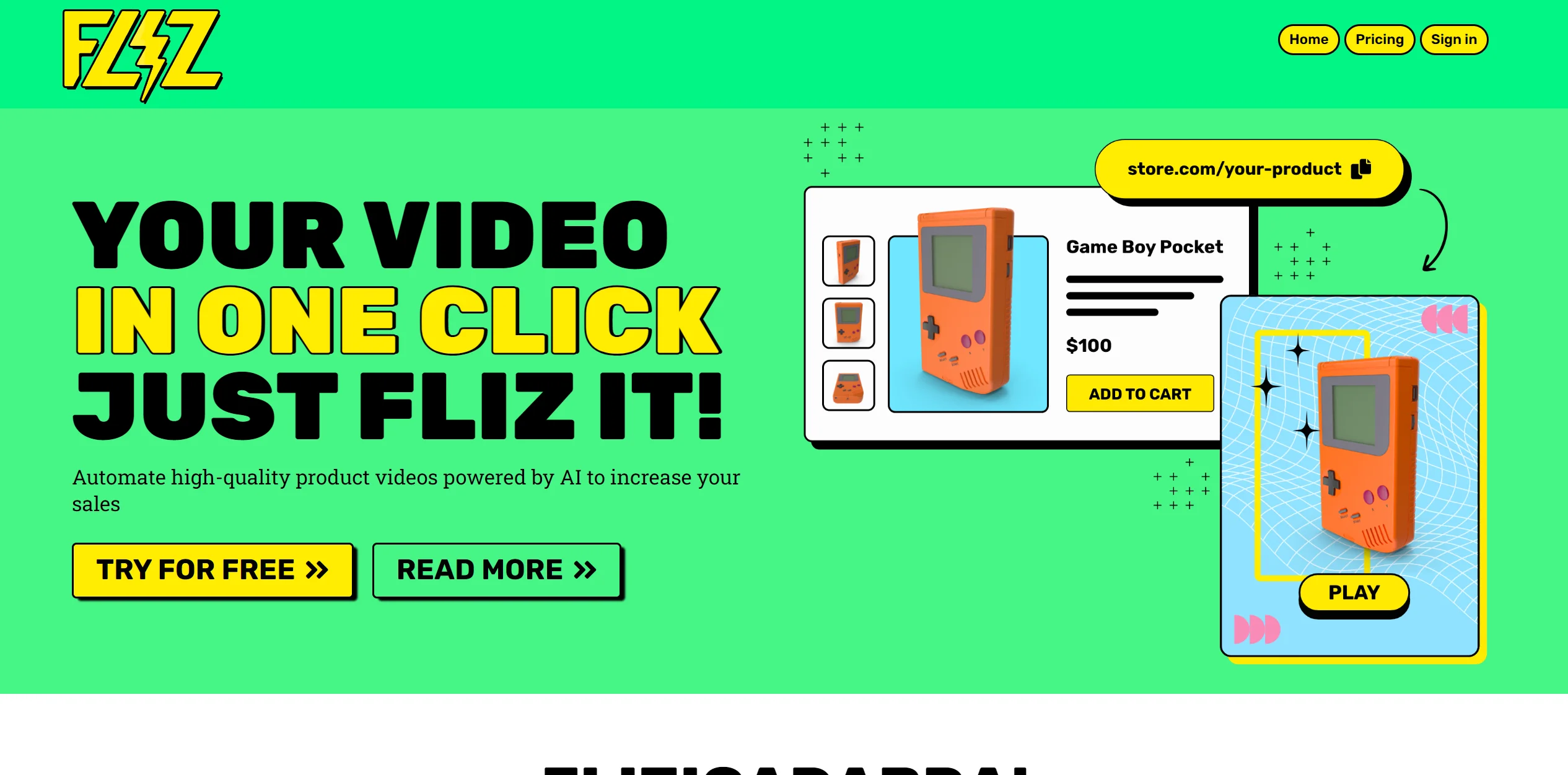 Fliz manual_2 screenshot