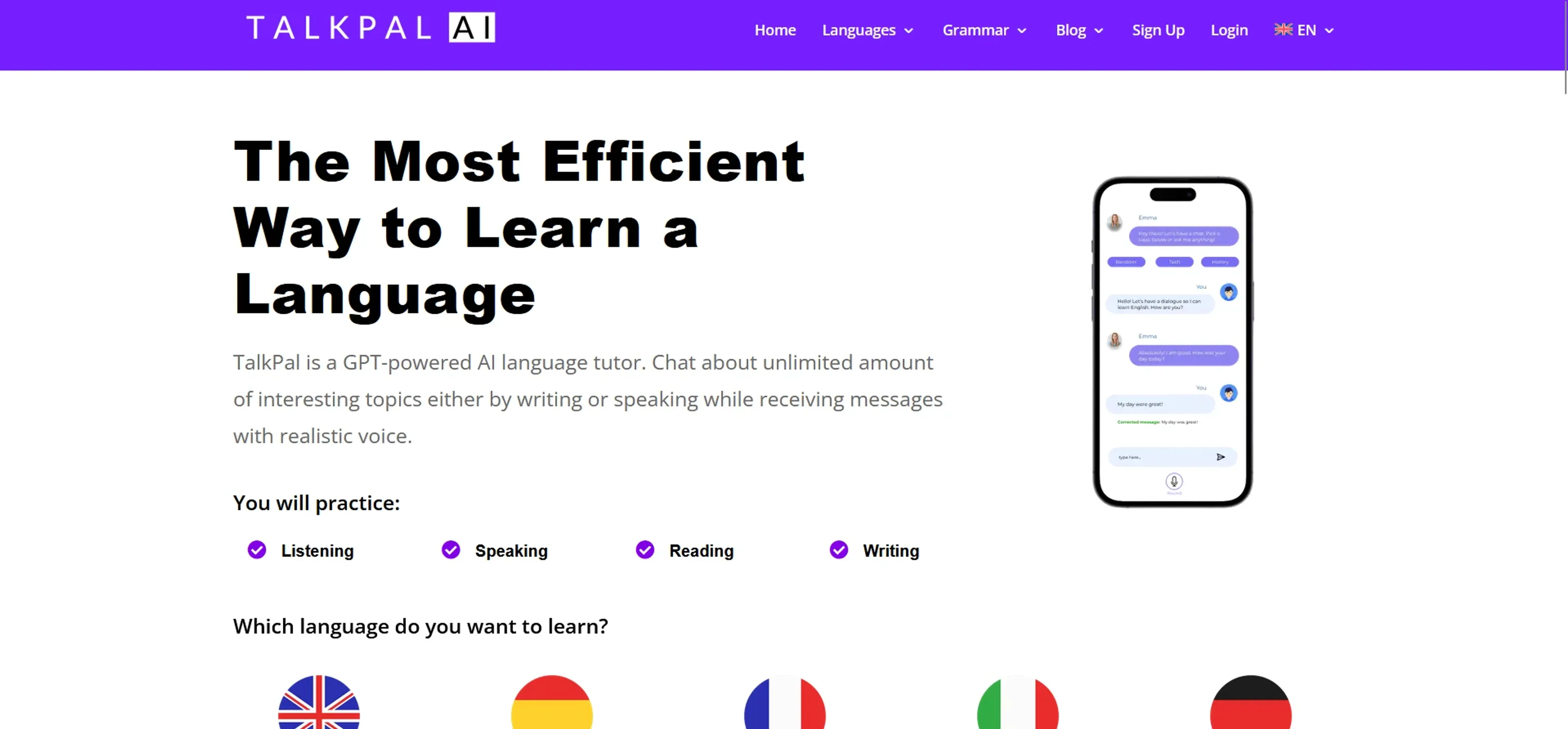 Image related to TalkPal, an AI tool for learning and teaching support.