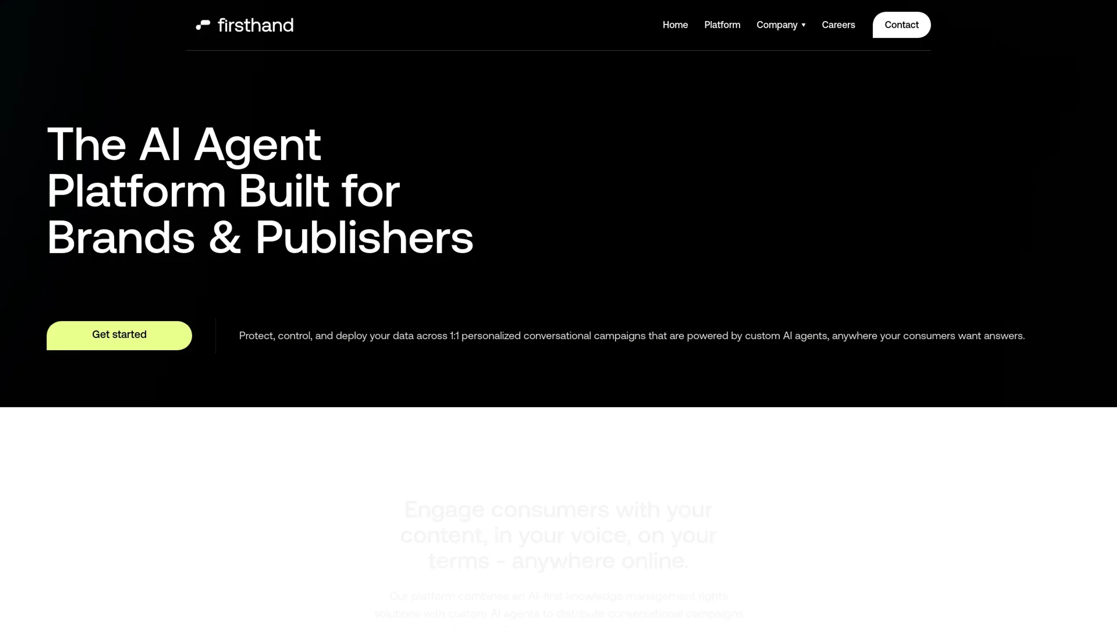 Image related to Firsthand, an AI tool for automating and optimizing marketing tasks.