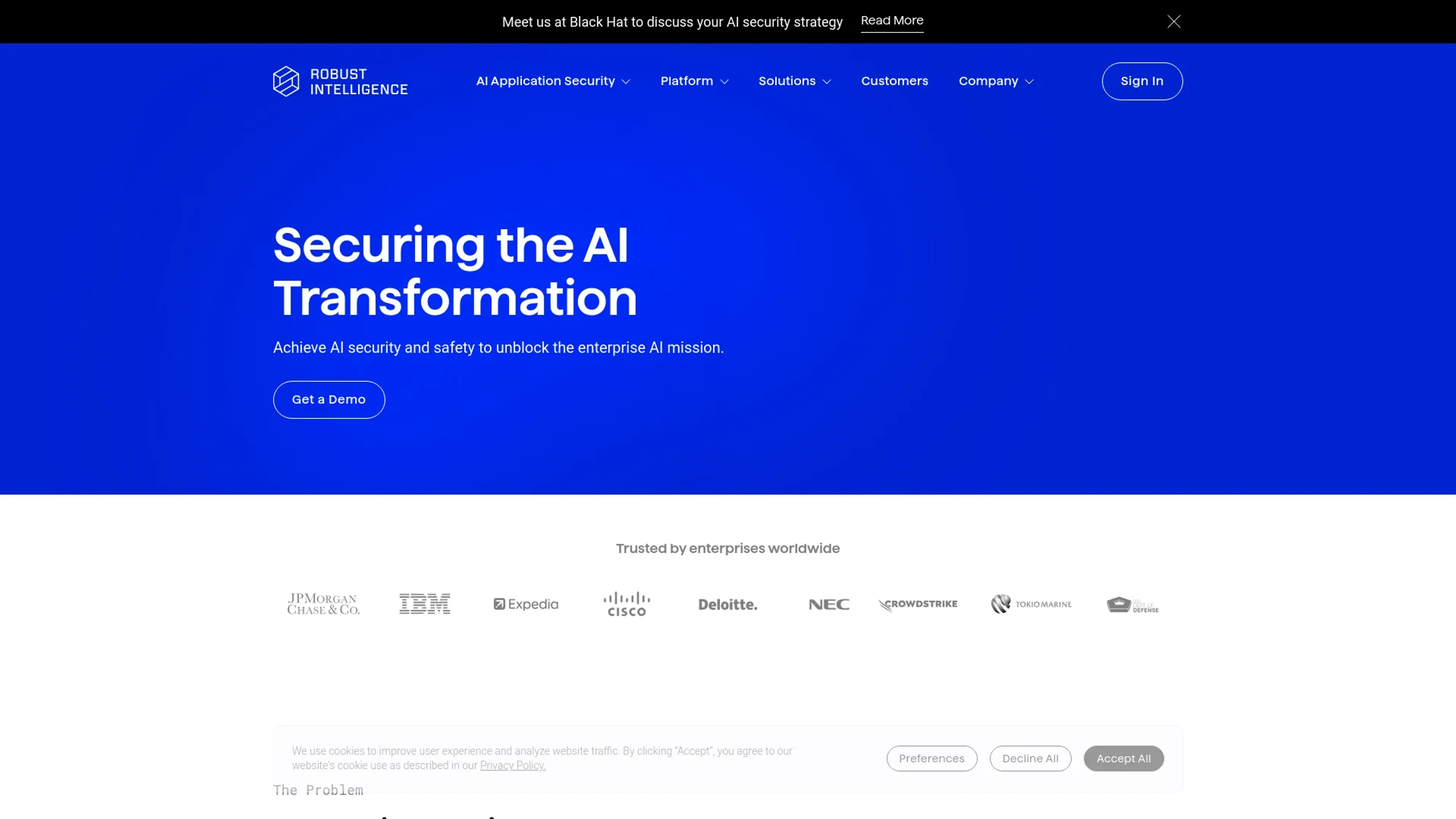 Image related to Robust Intelligence, an AI tool for detecting AI-generated content.