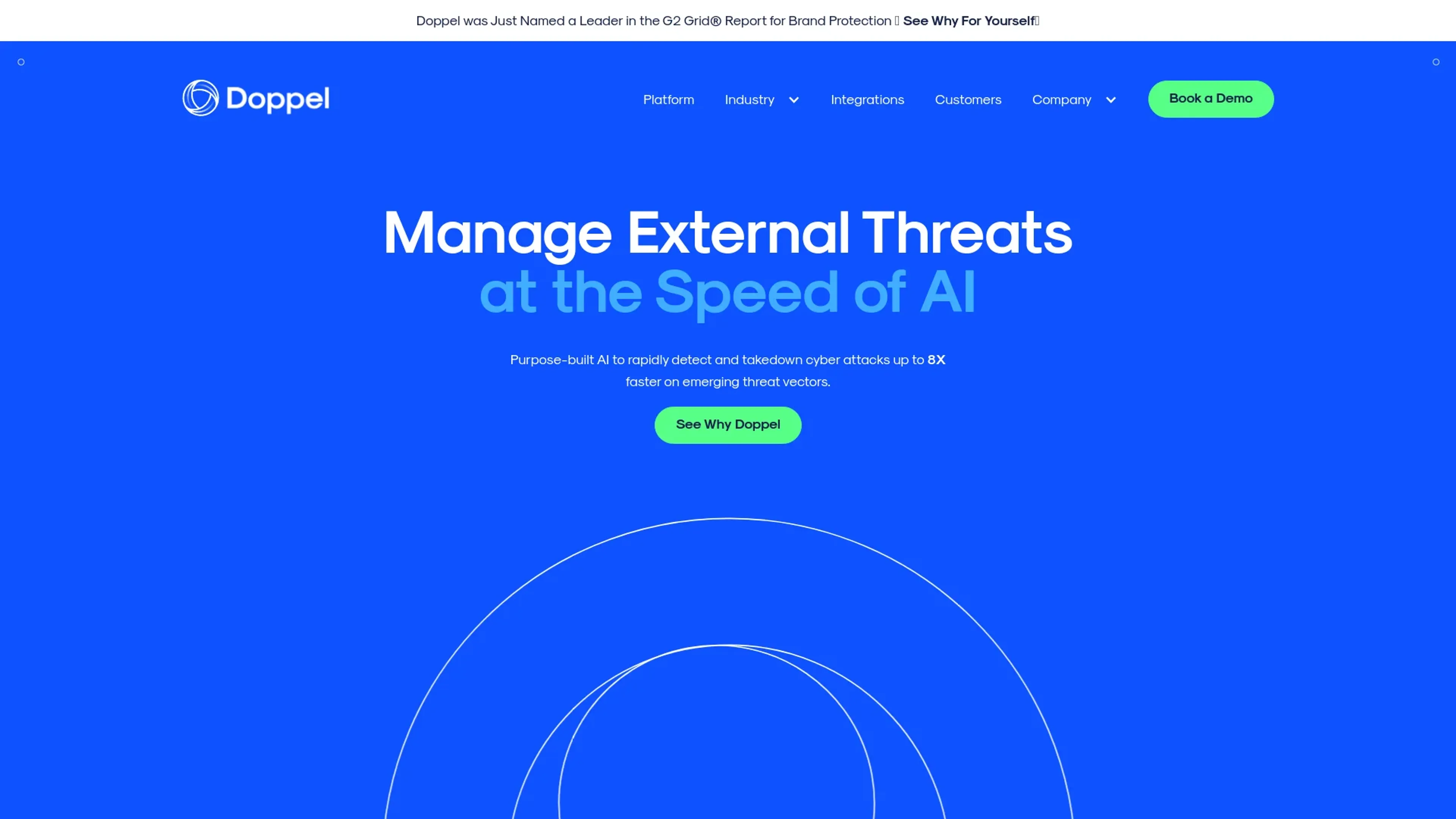 Image related to Doppel, an AI tool for detecting AI-generated content.