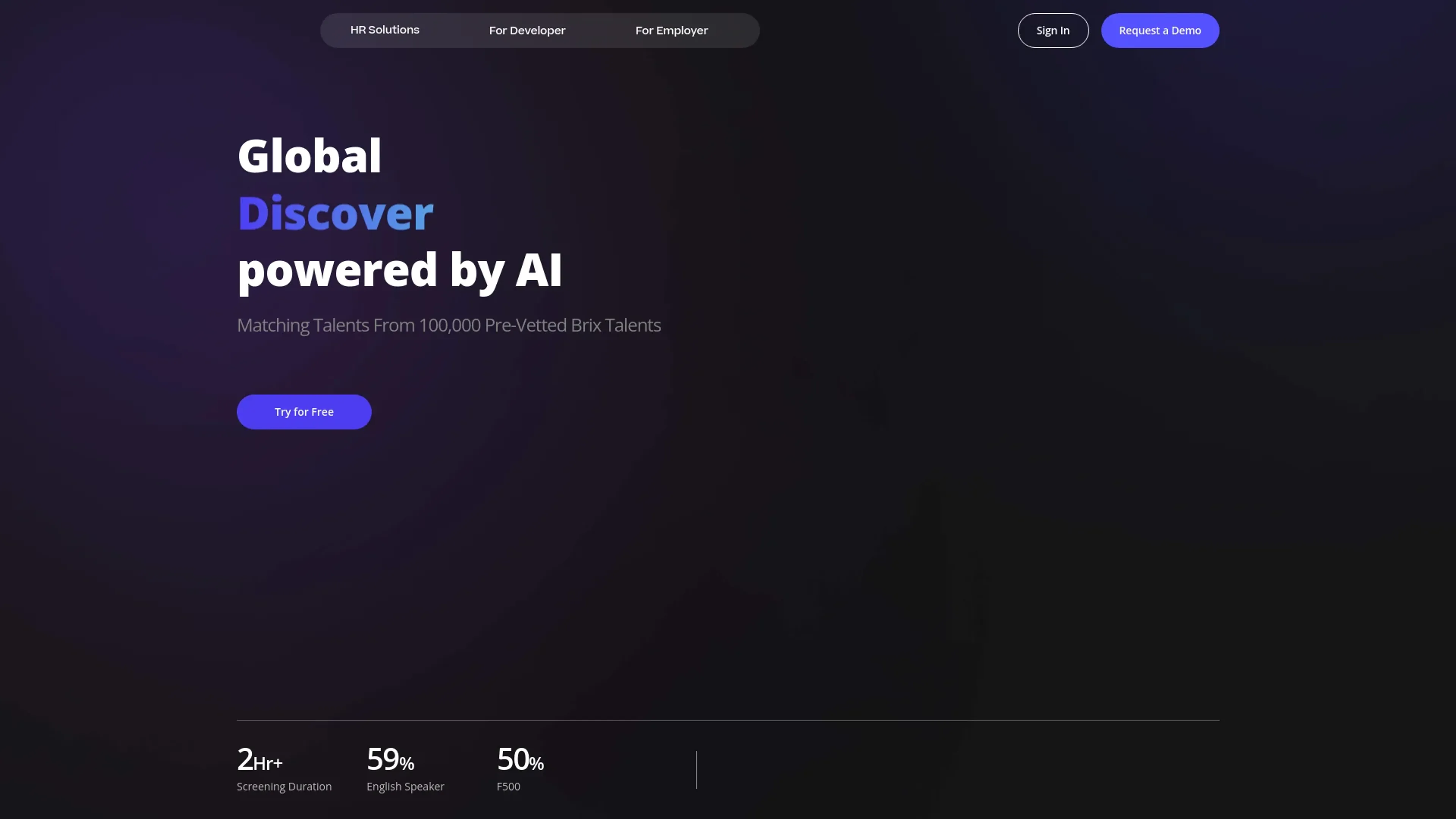 Image related to Brix, an AI tool for HR management and recruitment.