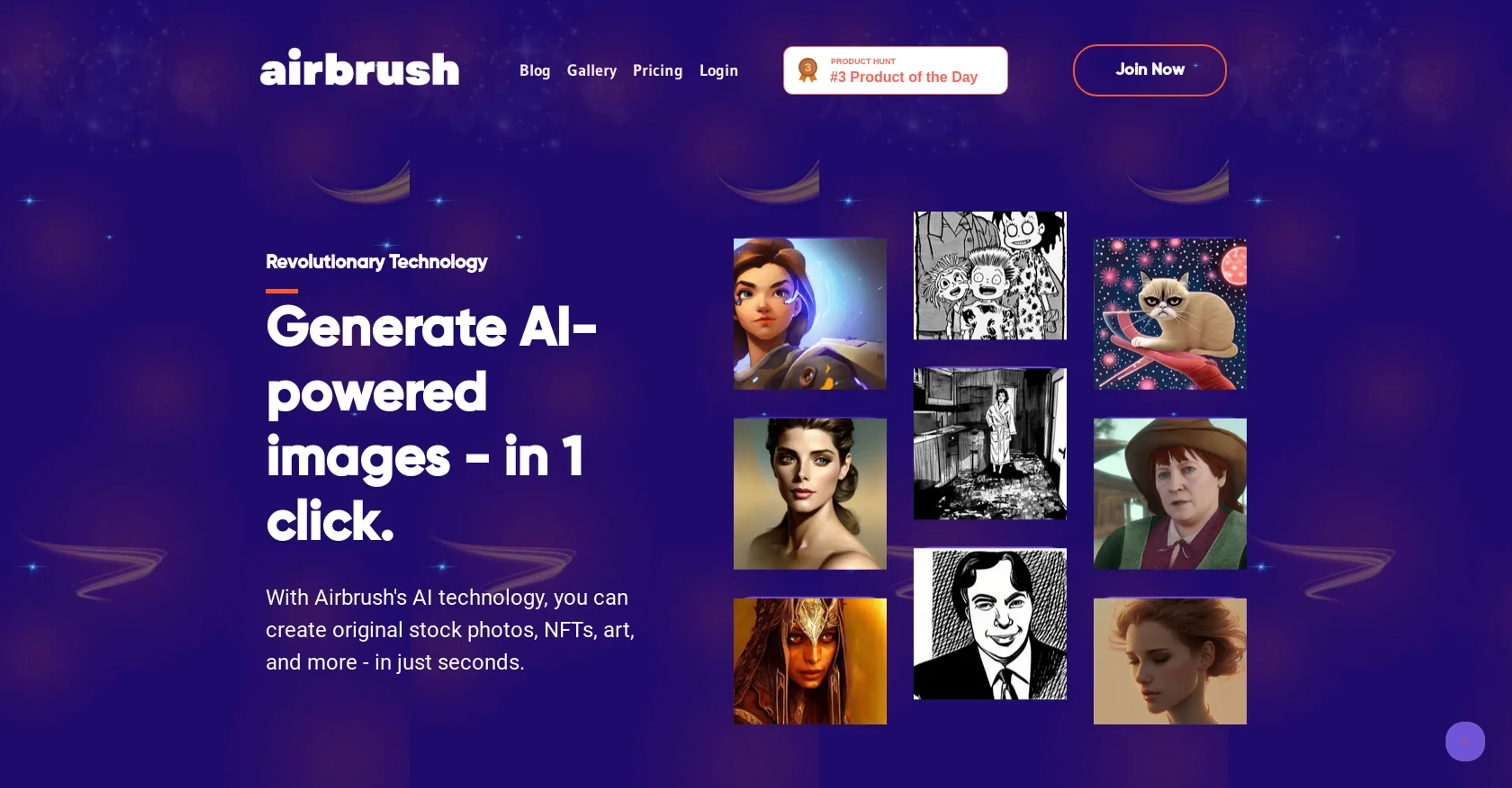Image related to Airbrush, an AI tool for generating images from prompts.