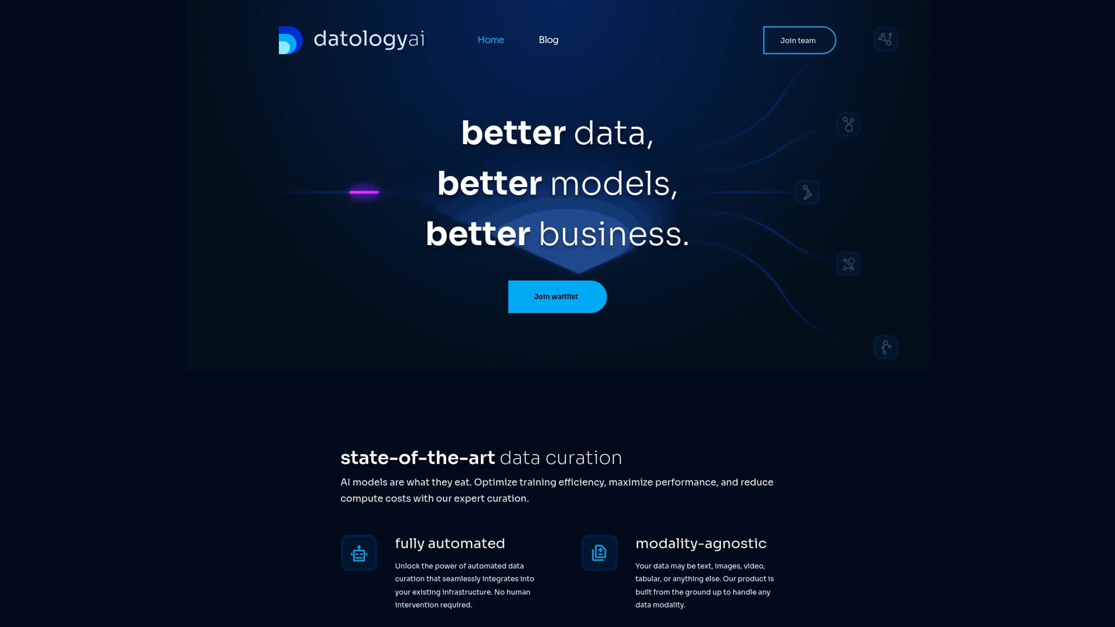 Image related to DatologyAI, an AI tool for building and deploying autonomous agents.