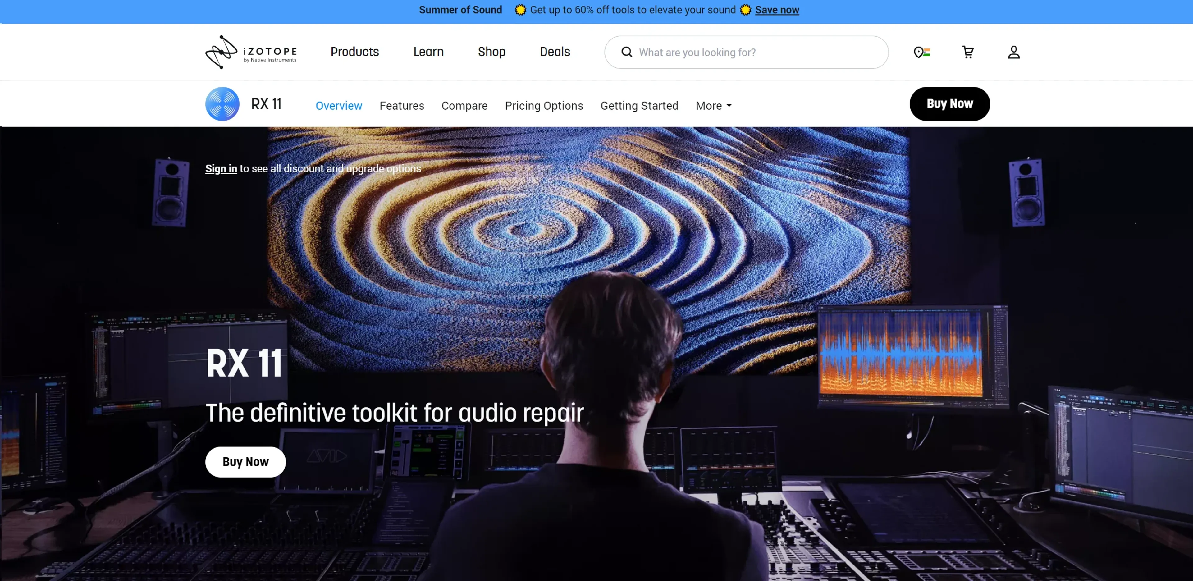 Image related to iZotope RX, an AI tool for editing and refining audio content.