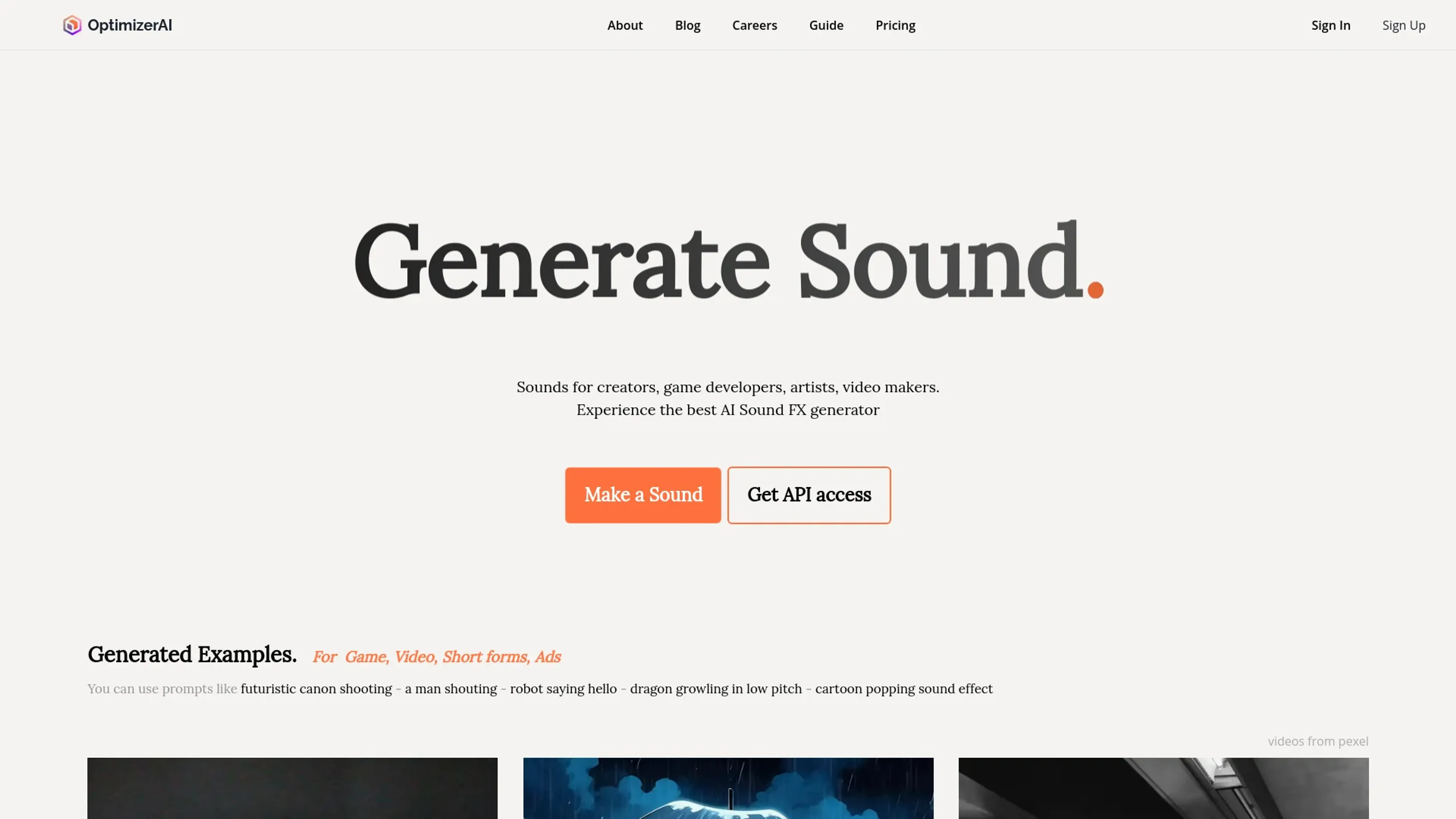 Image related to Optimizer AI, an AI tool for editing and refining audio content.