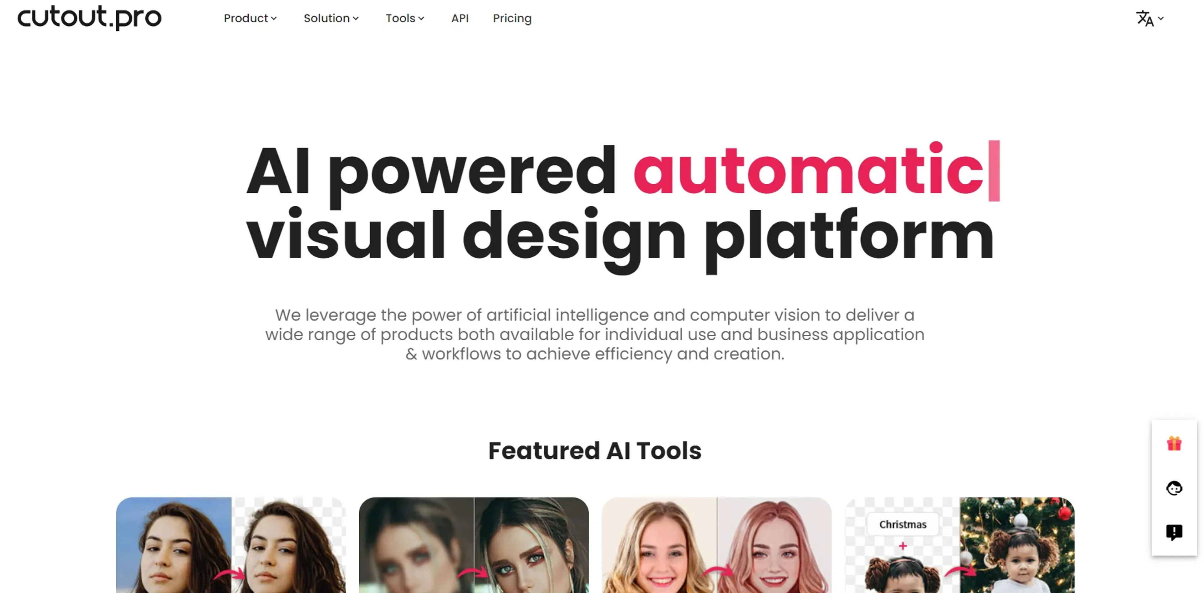 Image related to Cutout Pro, an AI tool for editing and refining video content.