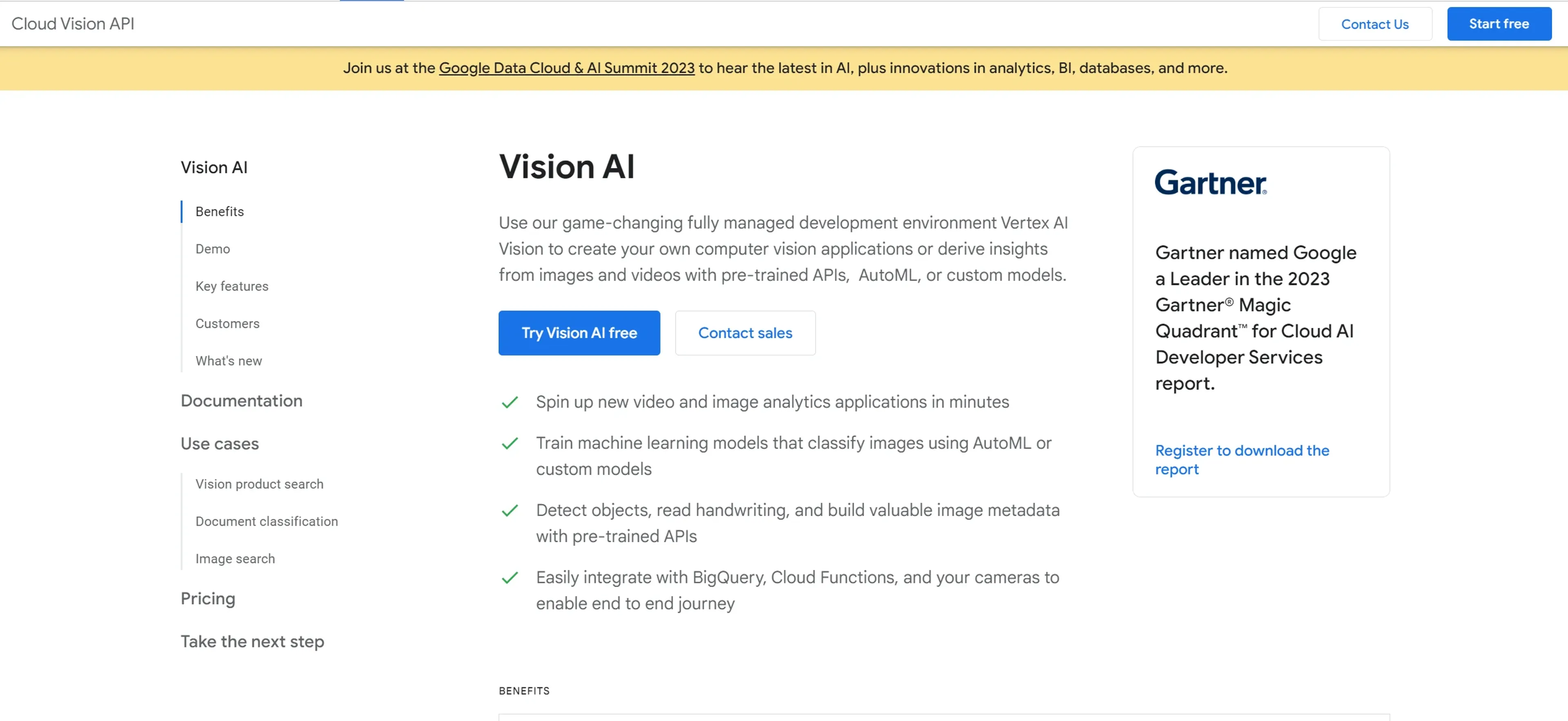 Image related to Google Cloud Vision AI, an AI tool for detecting AI-generated content.