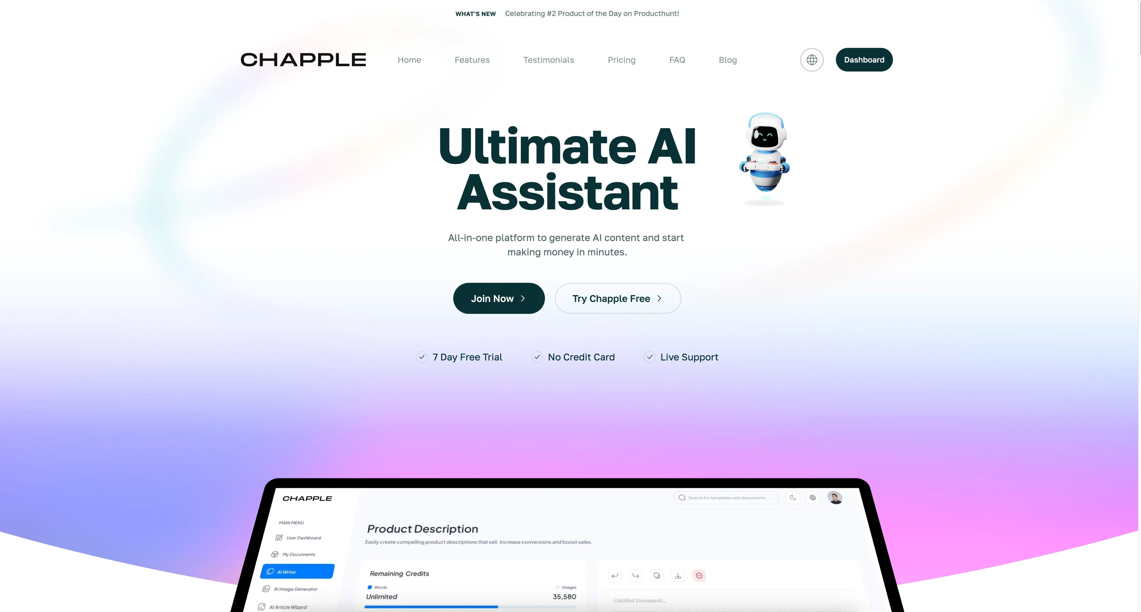 Image related to Chapple, an AI tool for generating images from prompts.