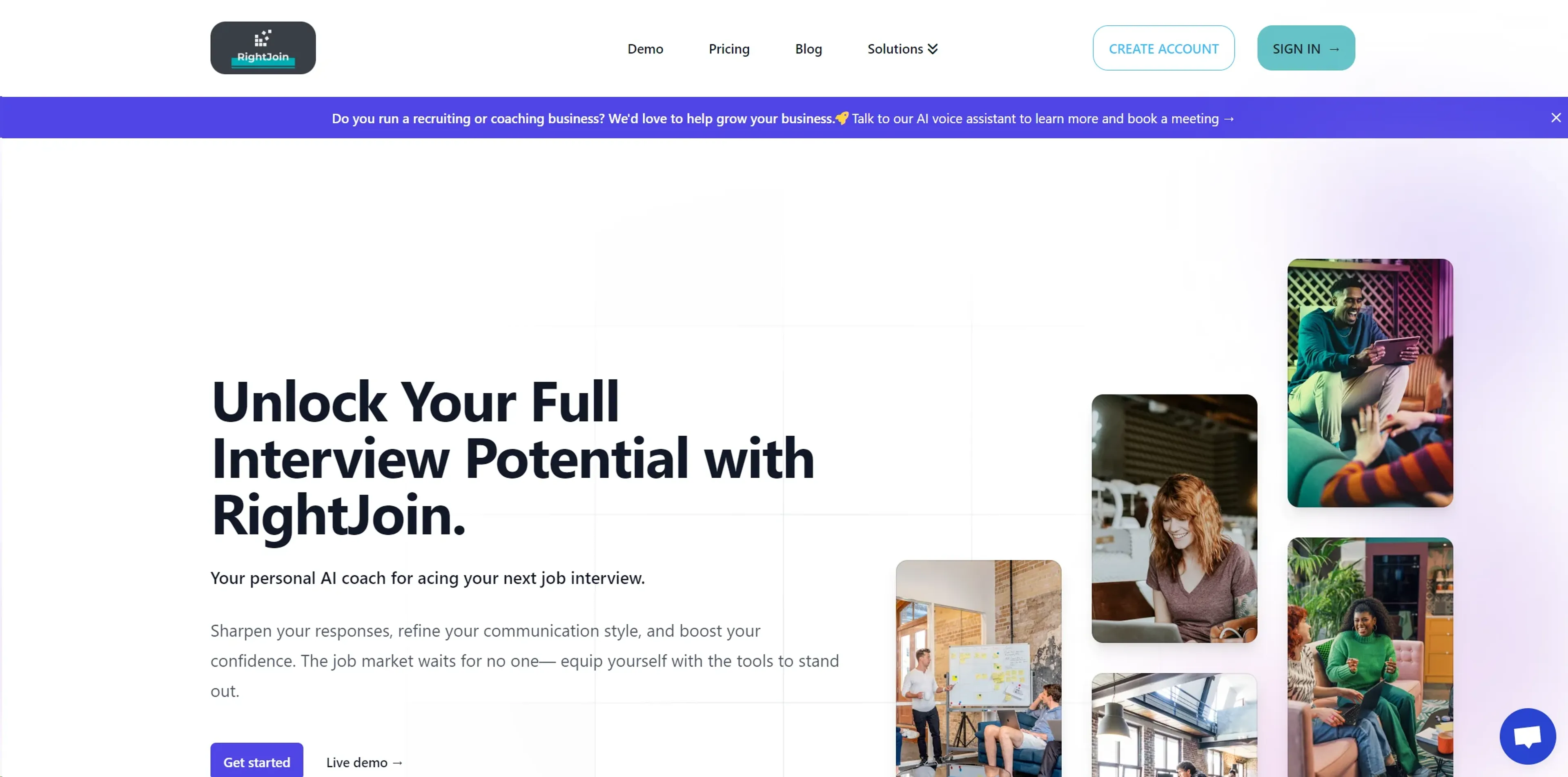 Image related to RightJoin, an AI tool for HR management and recruitment.