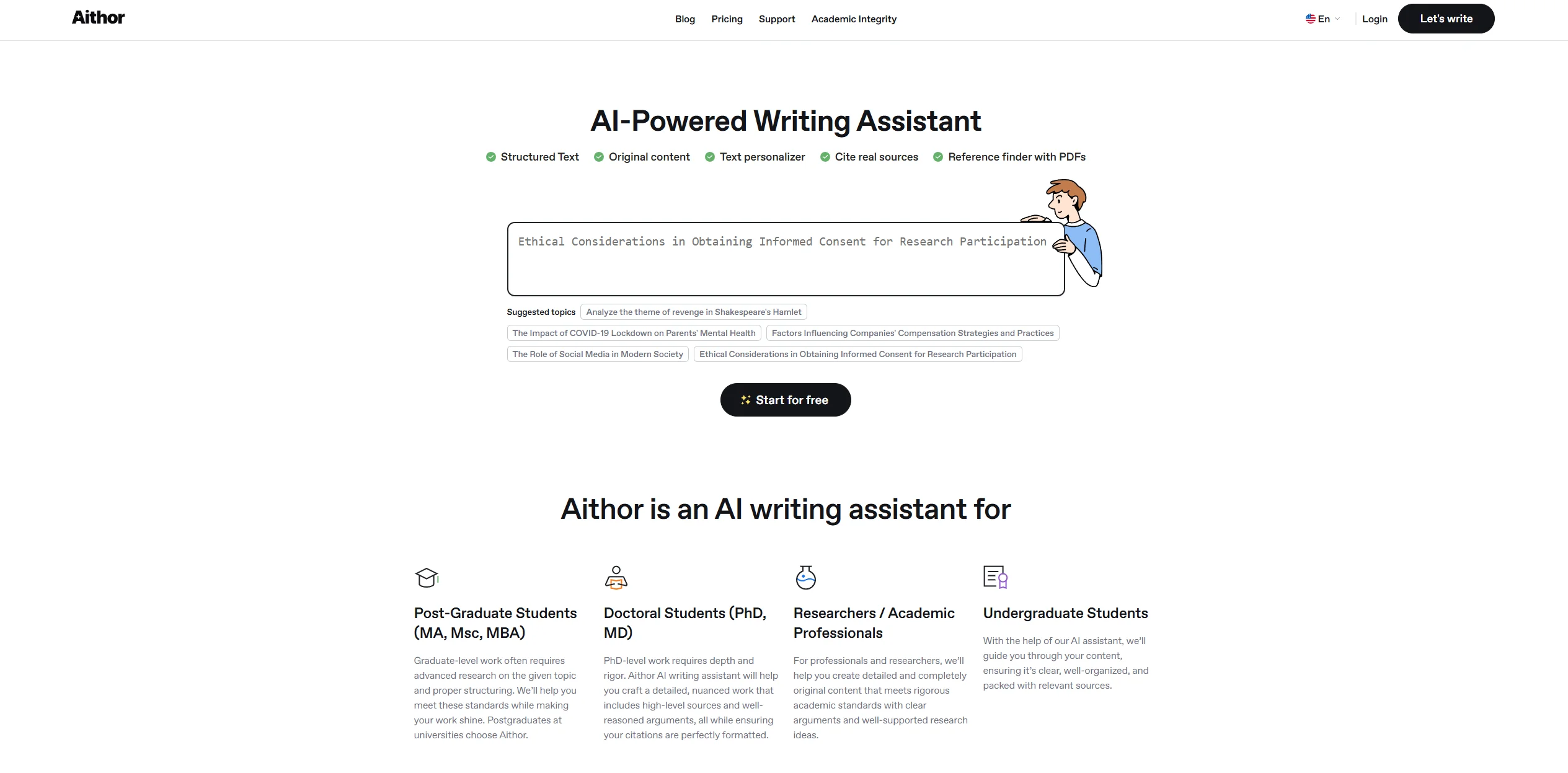 Aithor manual_2 screenshot