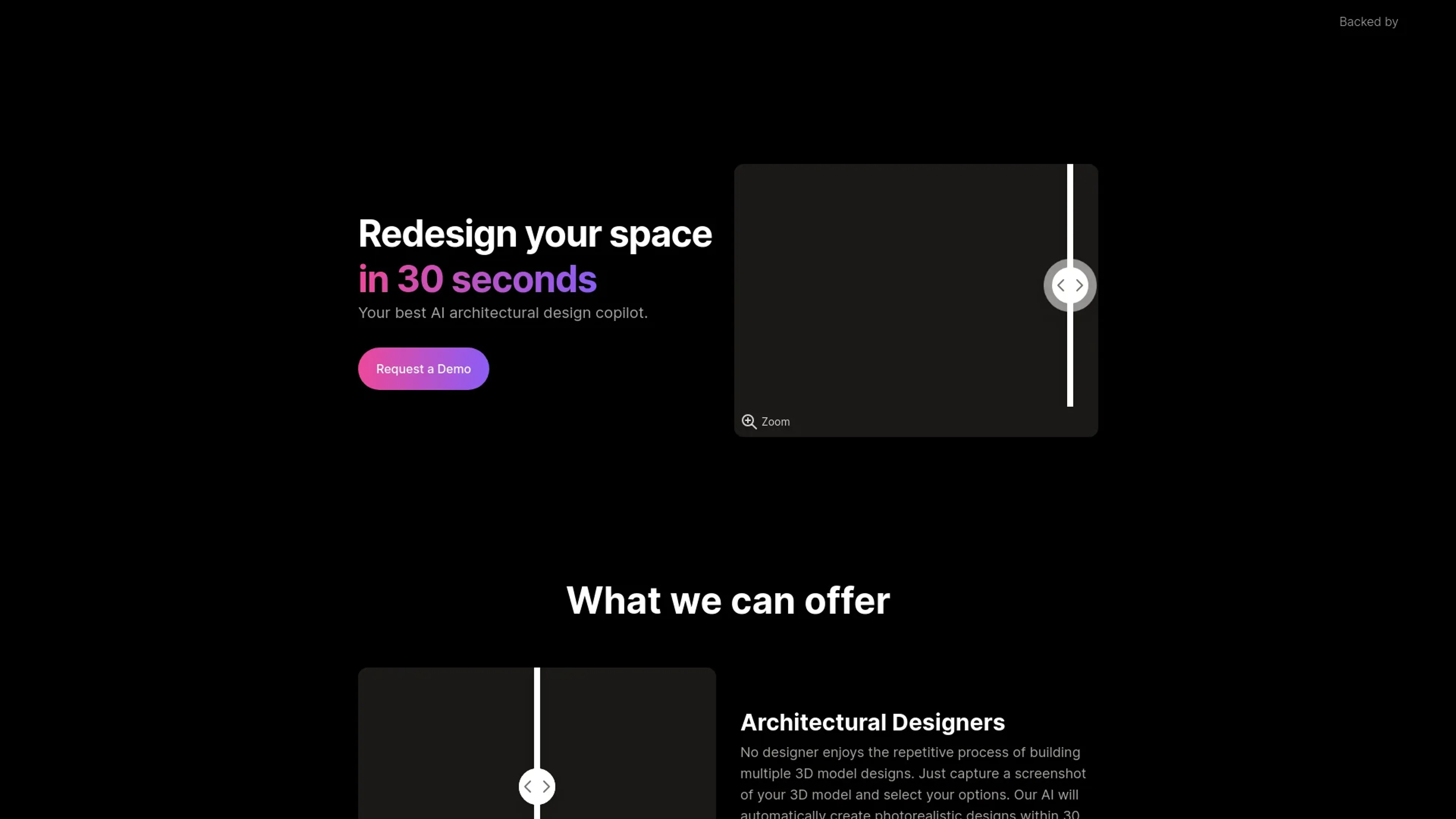 Image related to Planby, an AI tool for generating design concepts and layouts.