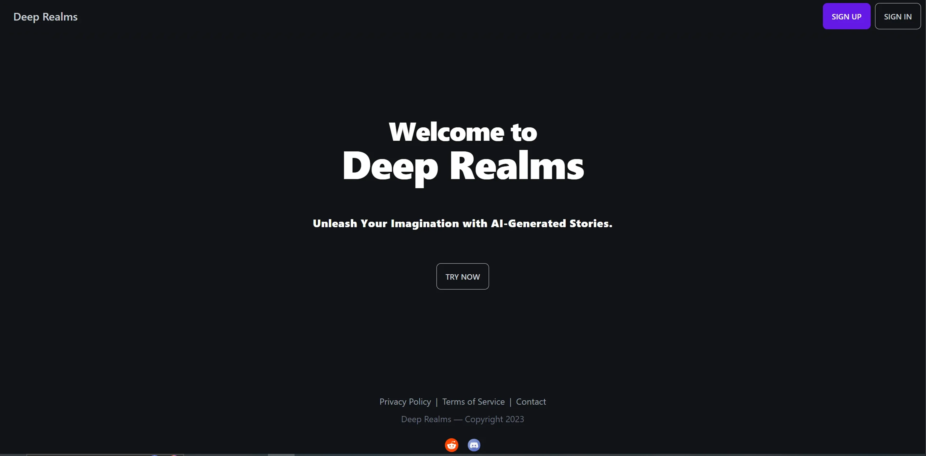 Deep Realms Featured