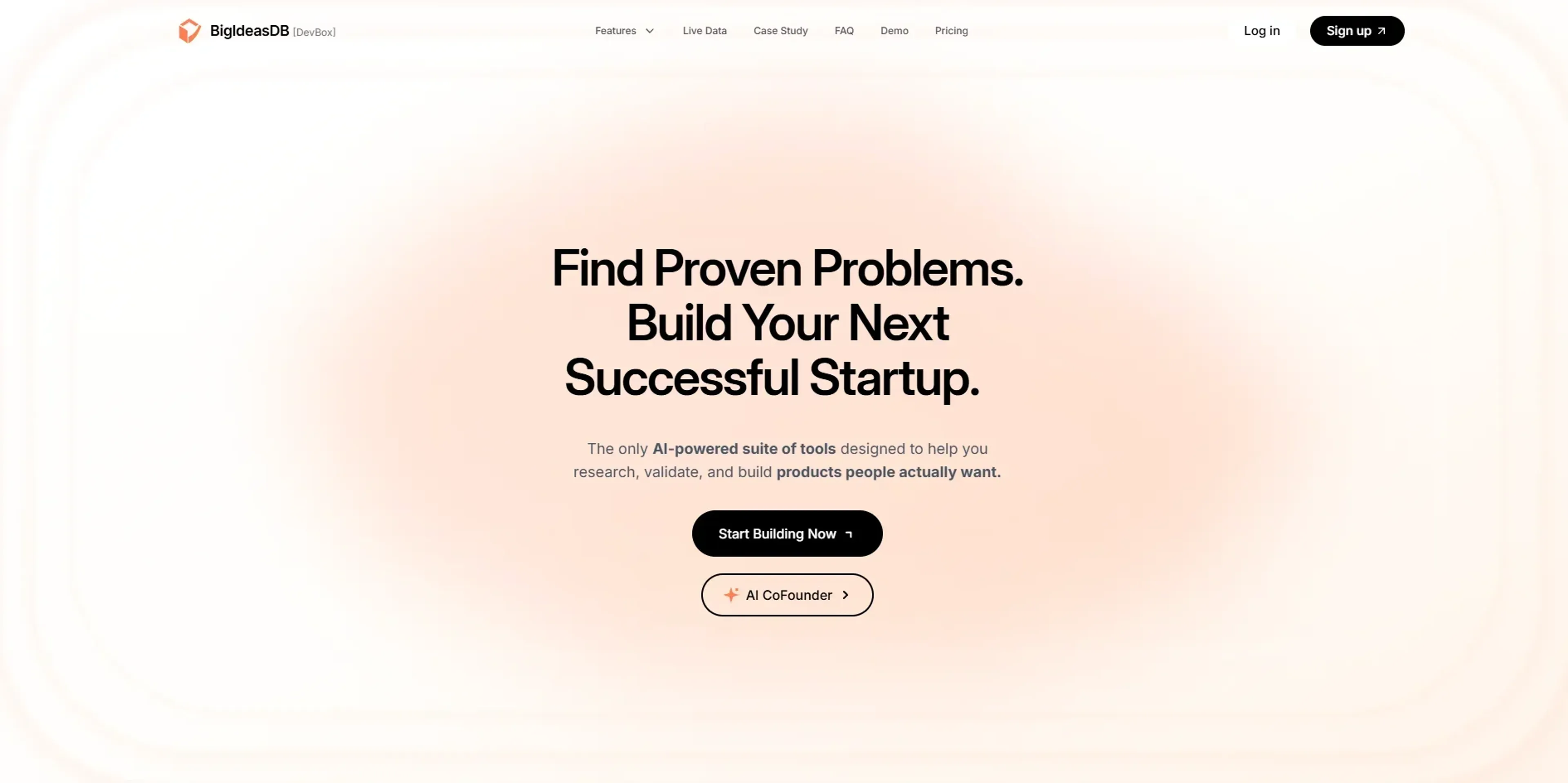 Image related to BigIdeasDB, an AI tool for managing projects and team workflows.