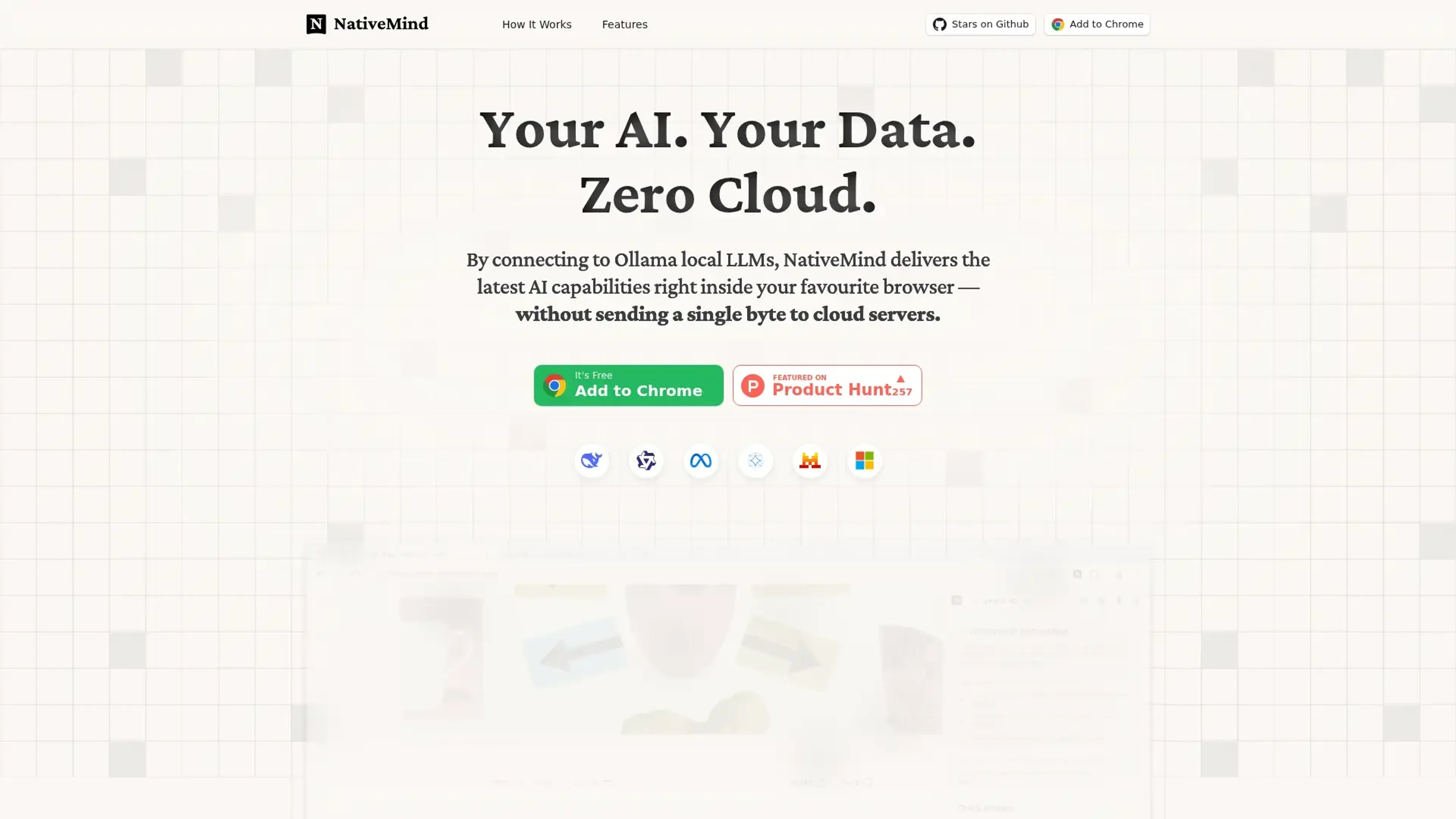 Image related to NativeMind, an AI tool that acts as a personal digital assistant.